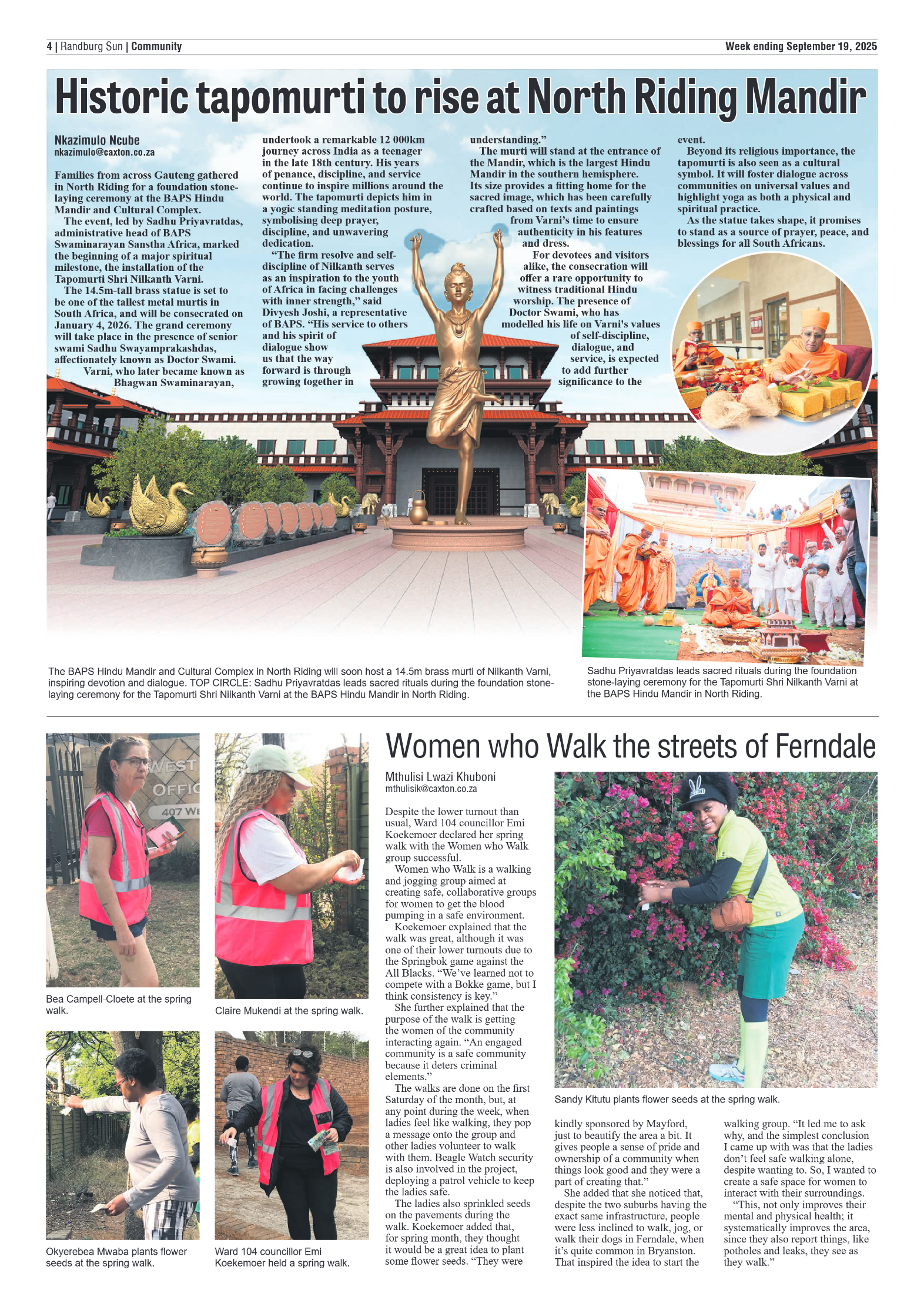 Randburg Sun 19 September 2025 page 6