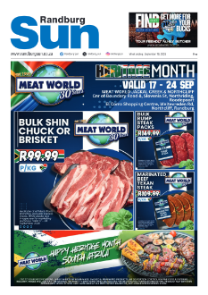 Randburg Sun 19 September 2025