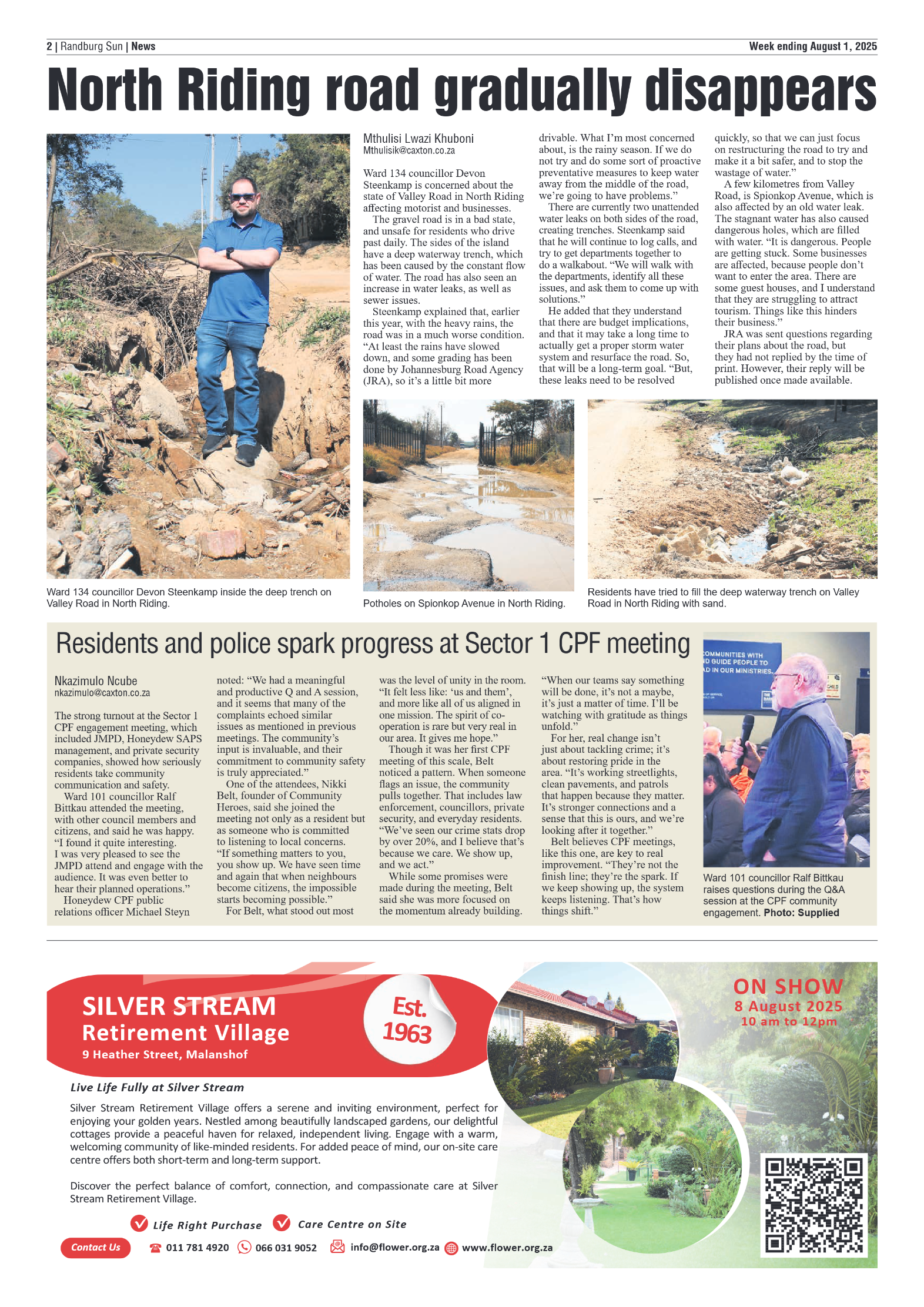 Randburg Sun 1 August 2025 page 2
