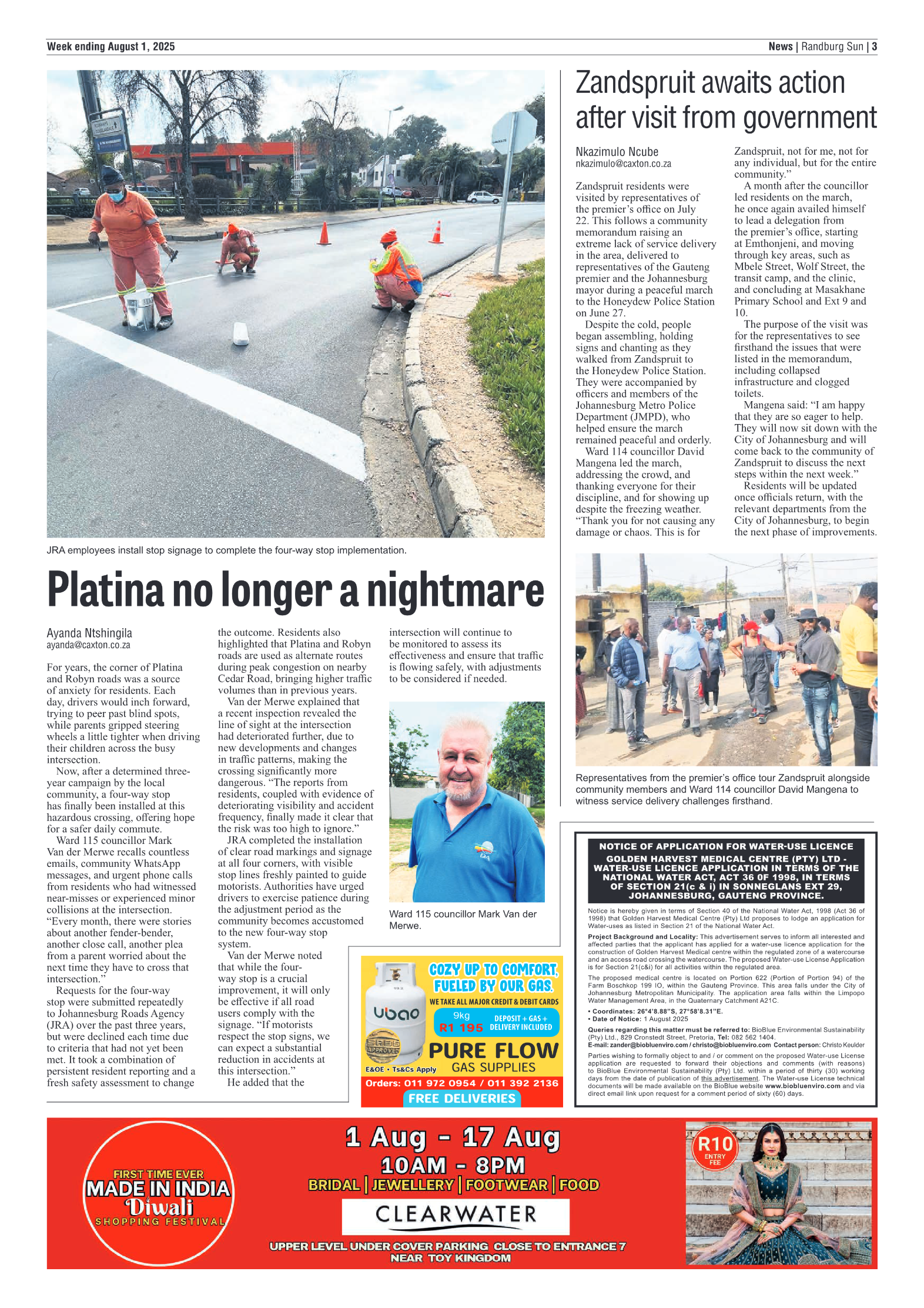 Randburg Sun 1 August 2025 page 3
