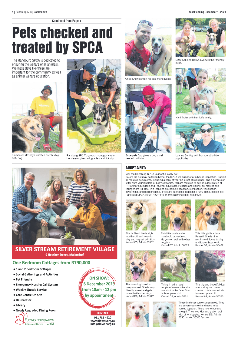Randburg Sun 1 December 2023 page 4