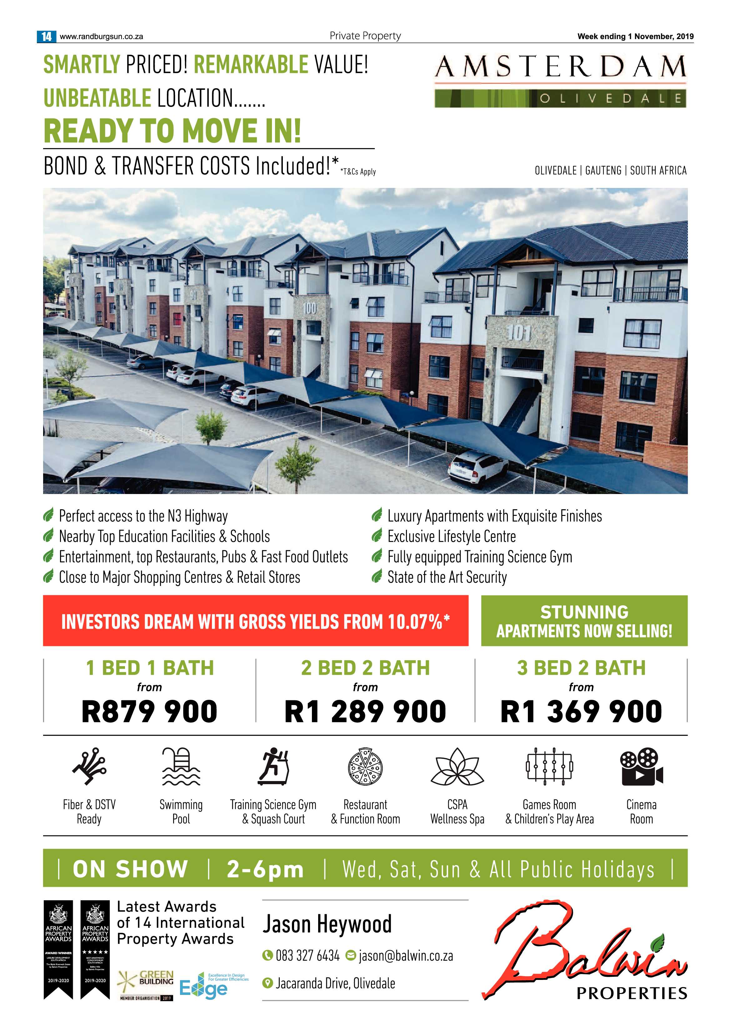 Randburg Sun 1 November, 2019 page 14
