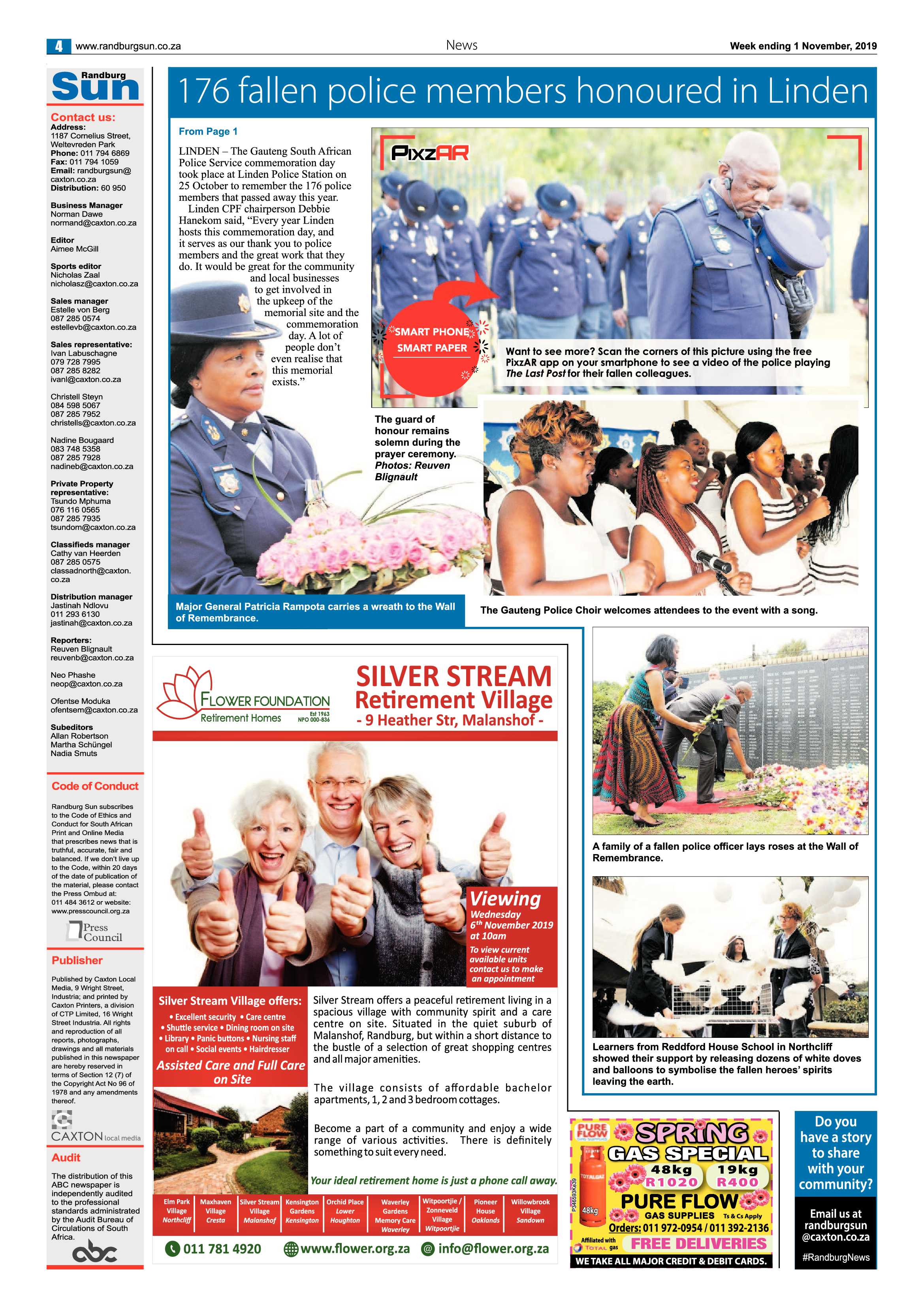 Randburg Sun 1 November, 2019 page 4