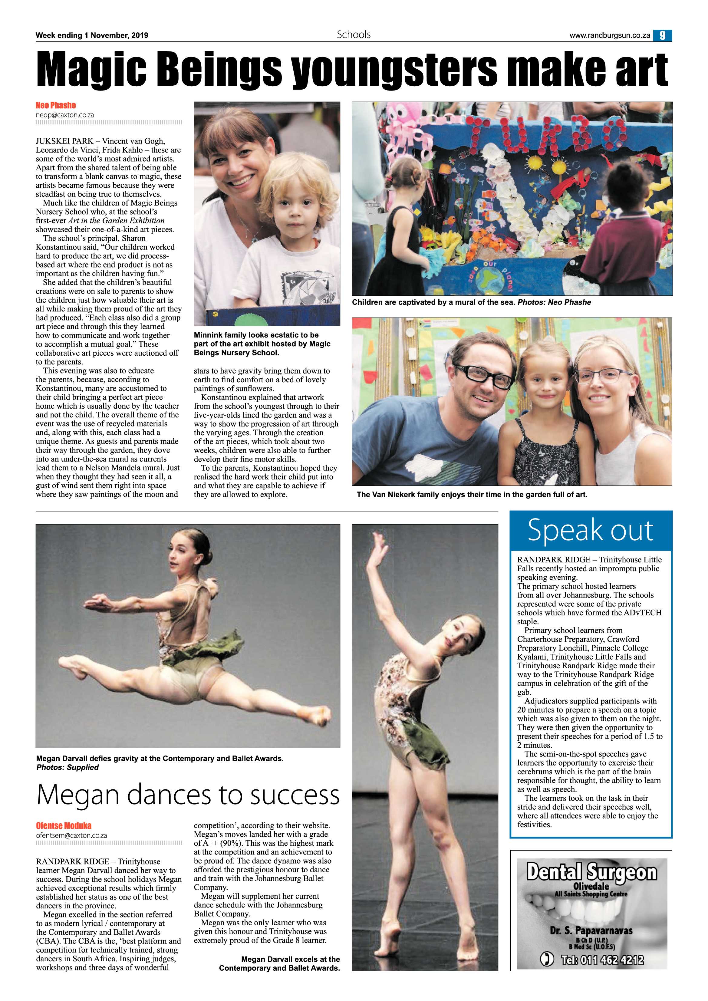 Randburg Sun 1 November, 2019 page 9