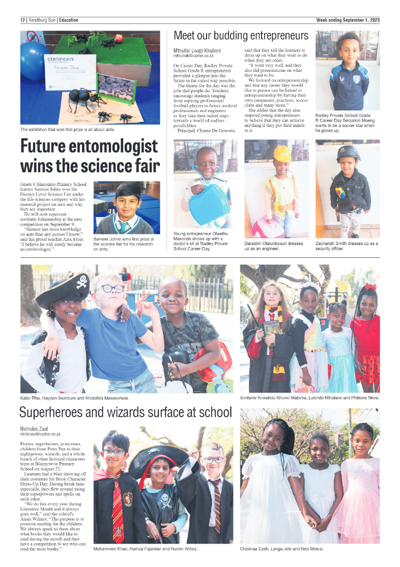 Randburg Sun 1 September 2023 page 12