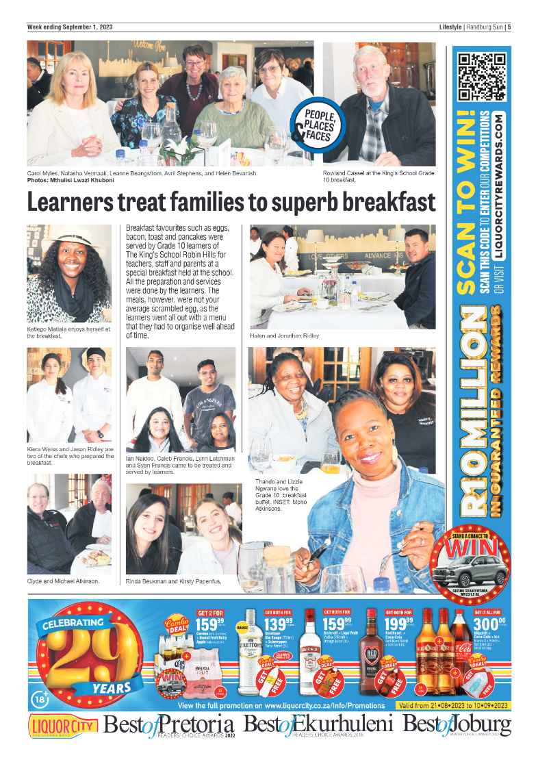 Randburg Sun 1 September 2023 page 5