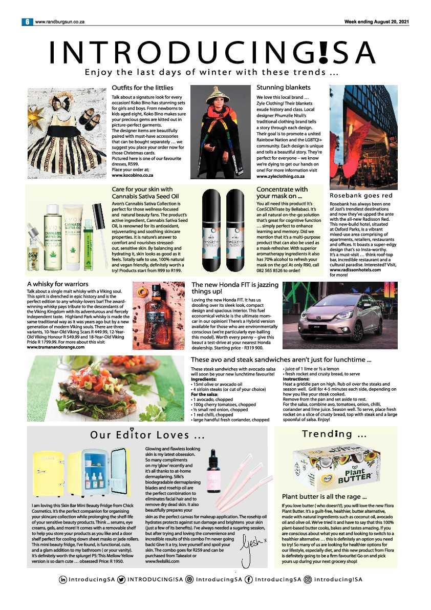 Randburg Sun 20 August 2021 page 6