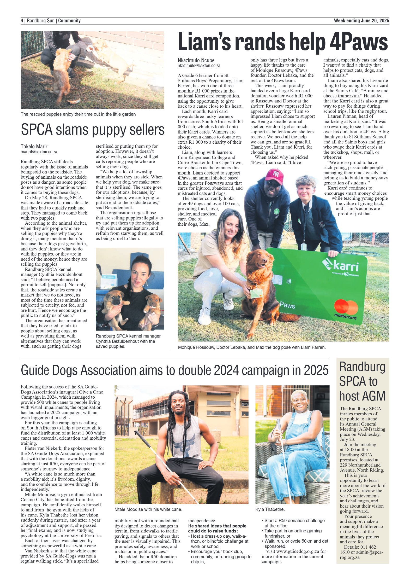 Randburg Sun 20 June 2025 page 4