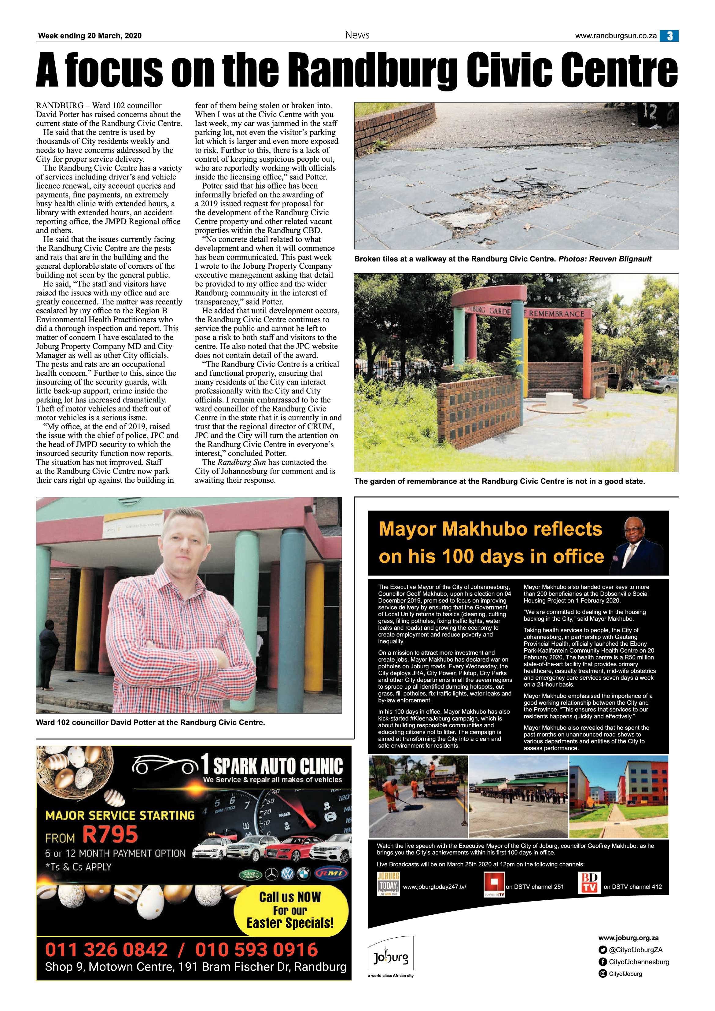 Randburg Sun 20 March 2020 page 3