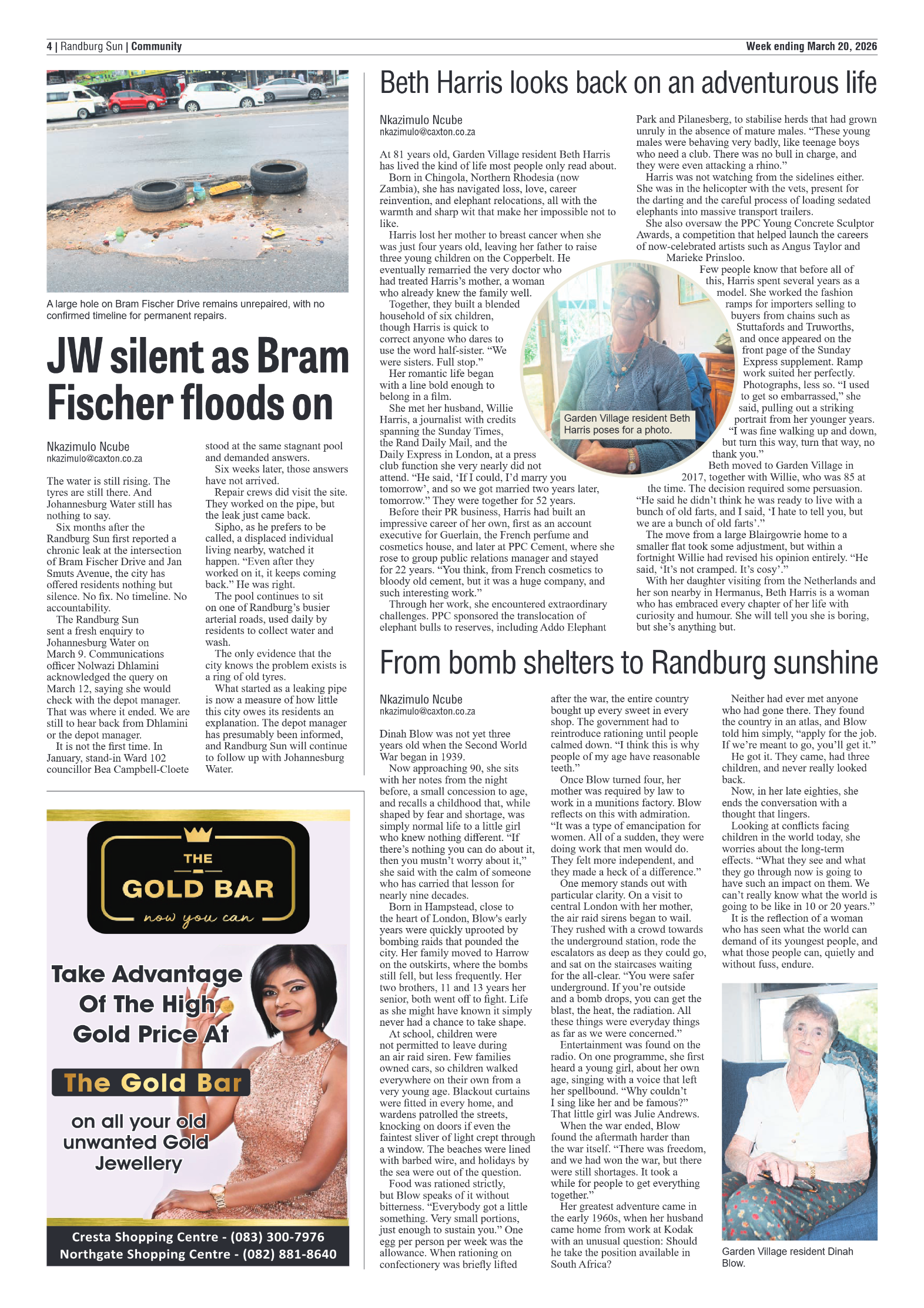 Randburg Sun 20 March 2026 page 4