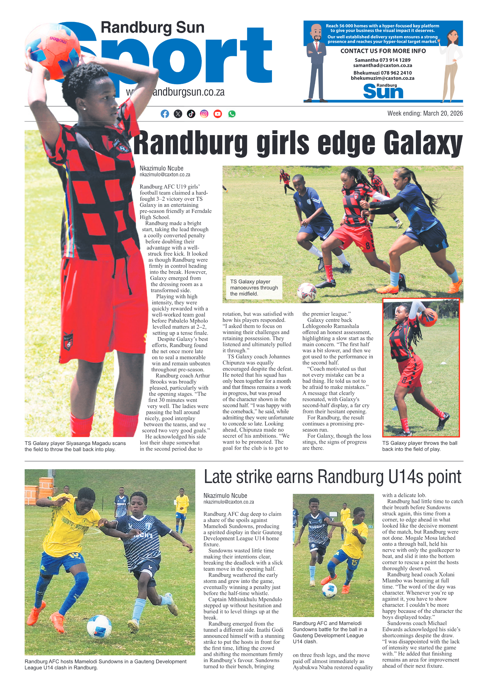 Randburg Sun 20 March 2026 page 8