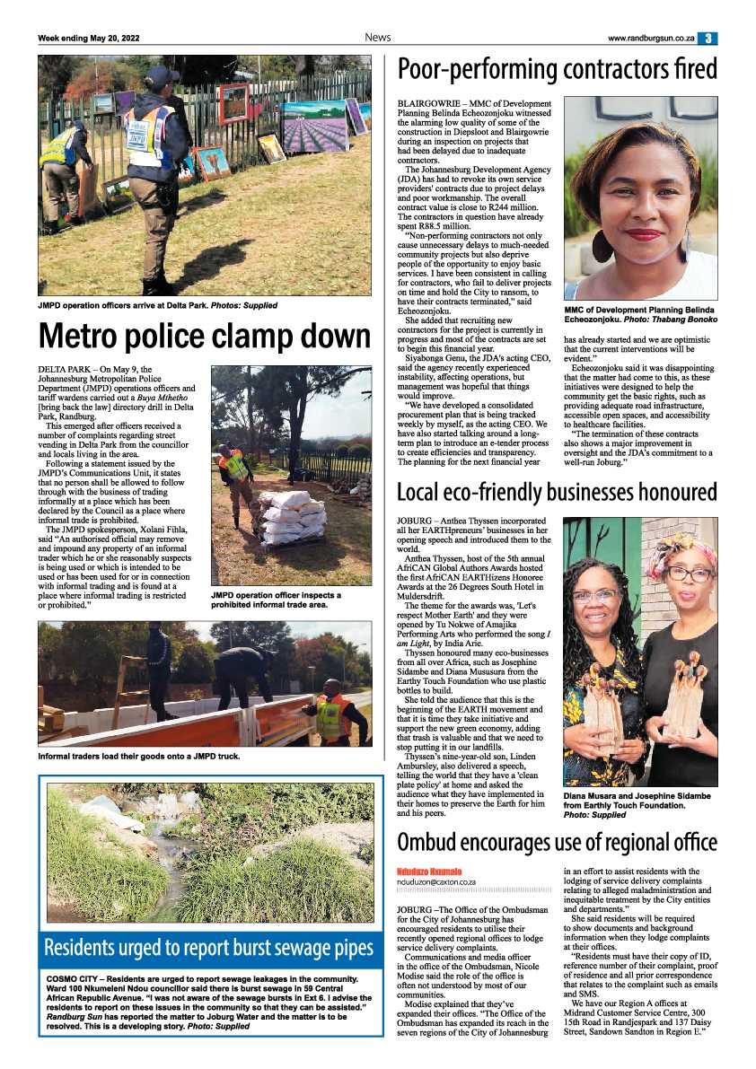 Randburg Sun 20 May 2022 page 3