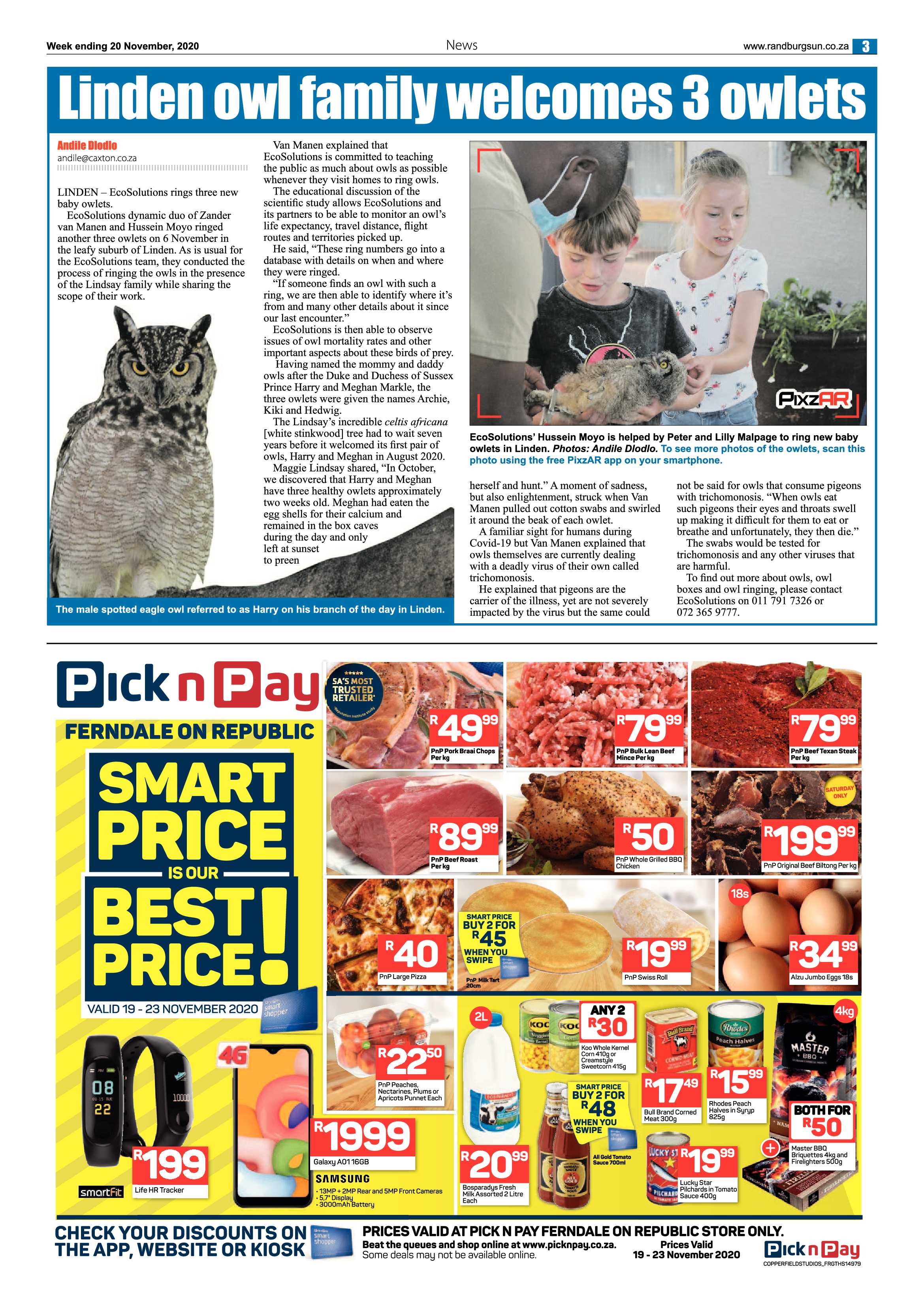 Randburg Sun 20 November 2020 page 3