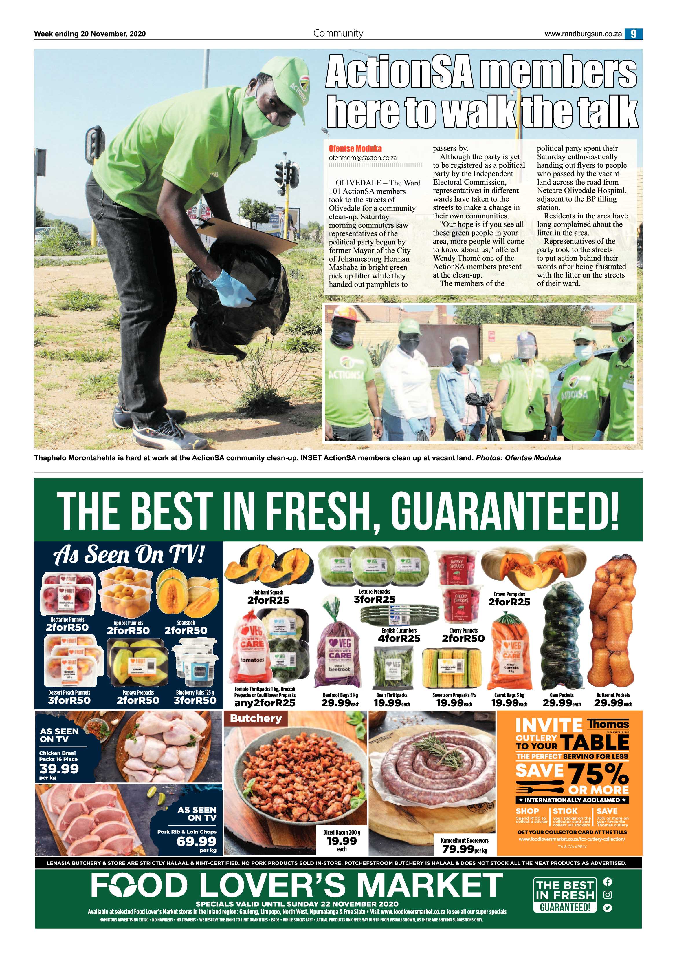 Randburg Sun 20 November 2020 page 9