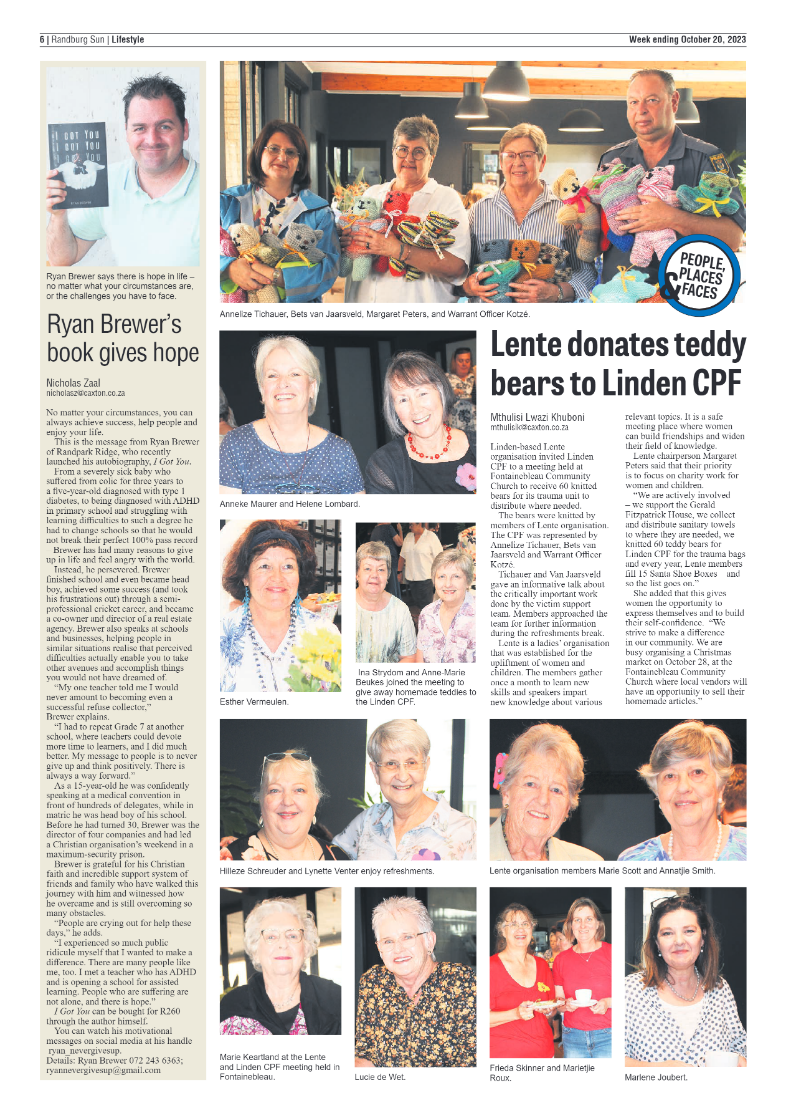 Randburg Sun 20 October 2023 page 6