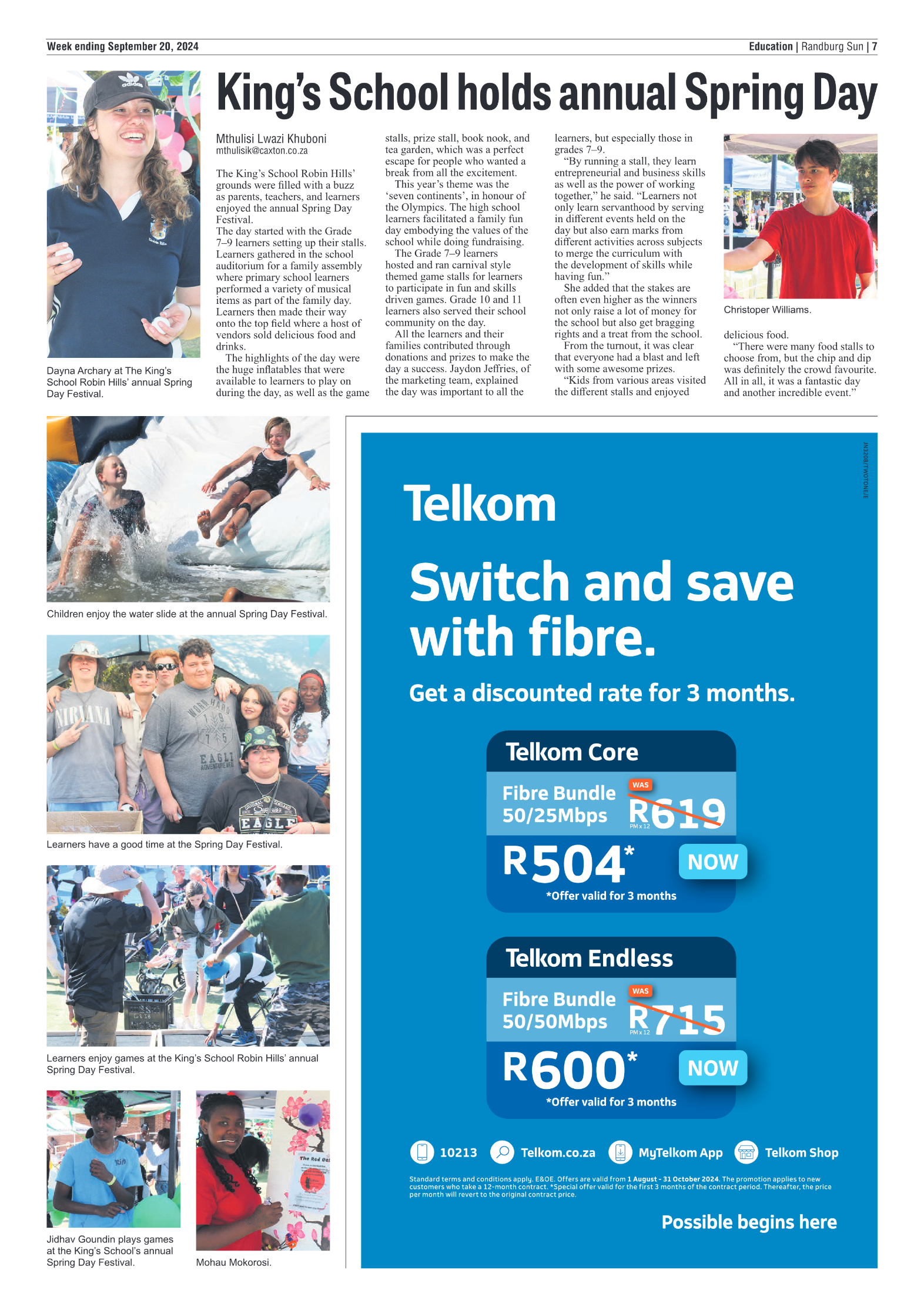 Randburg Sun 20 September 2024 page 7