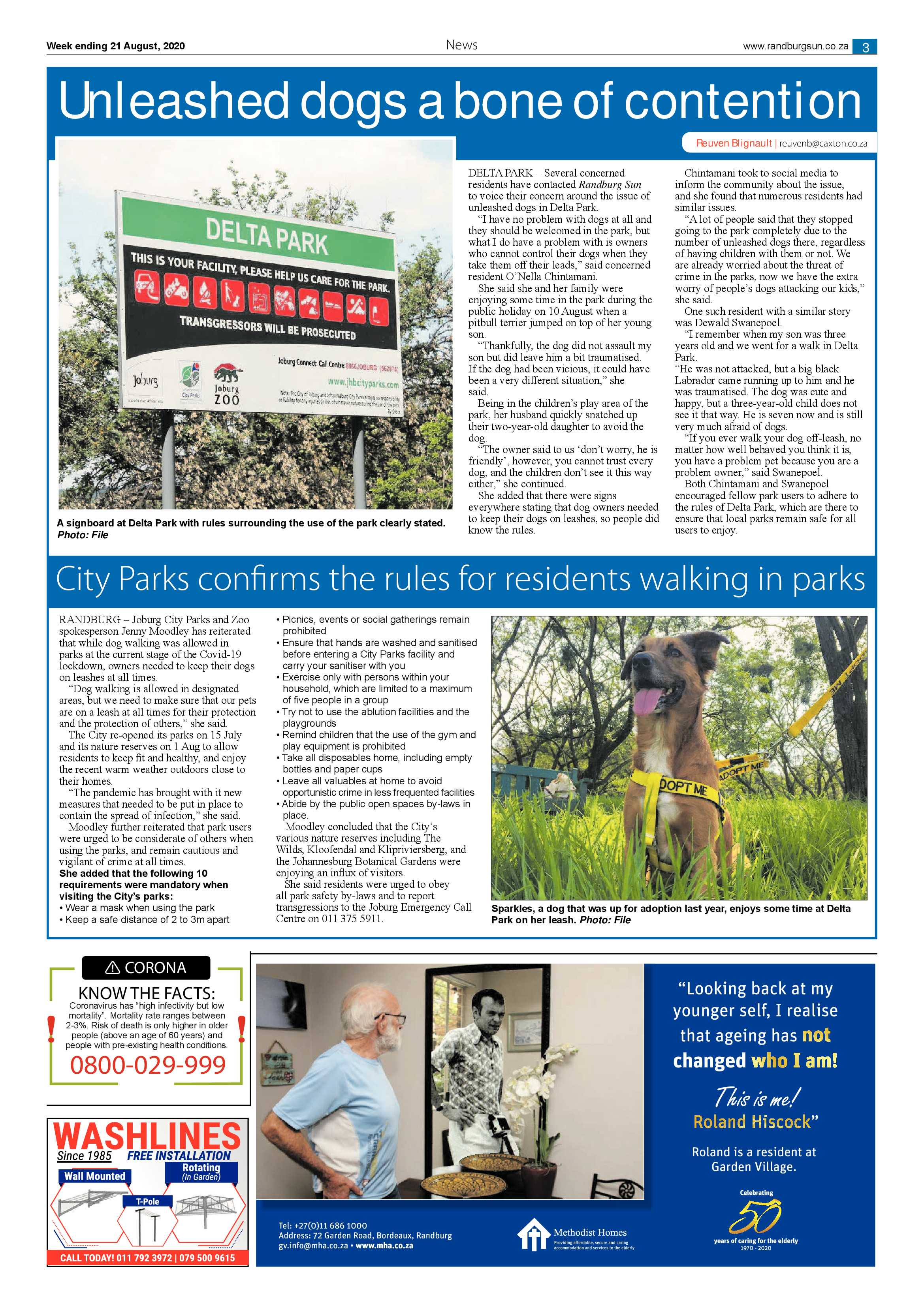 Randburg Sun 21 August 2020 page 3