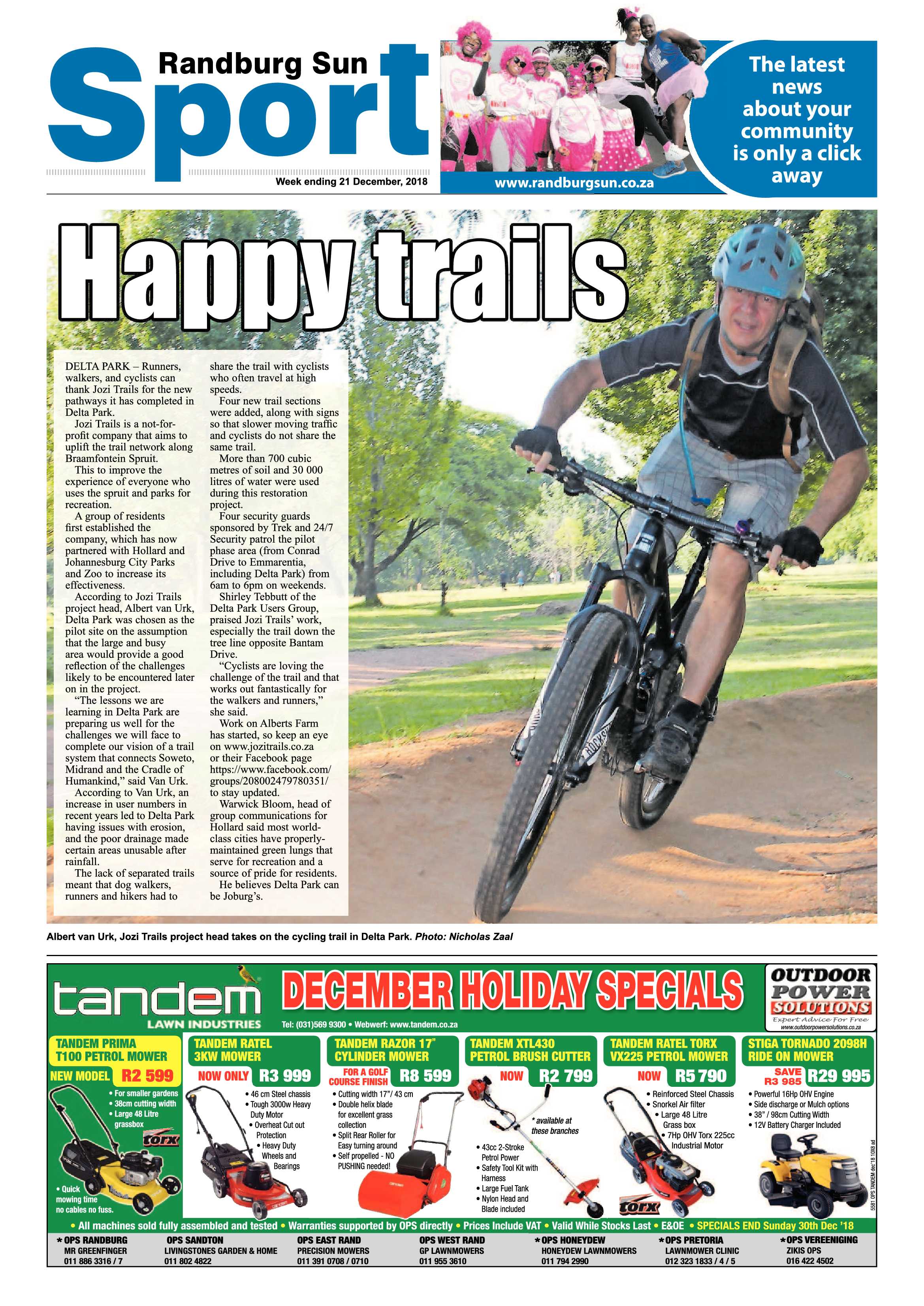 Randburg Sun 21 December 2018 page 16