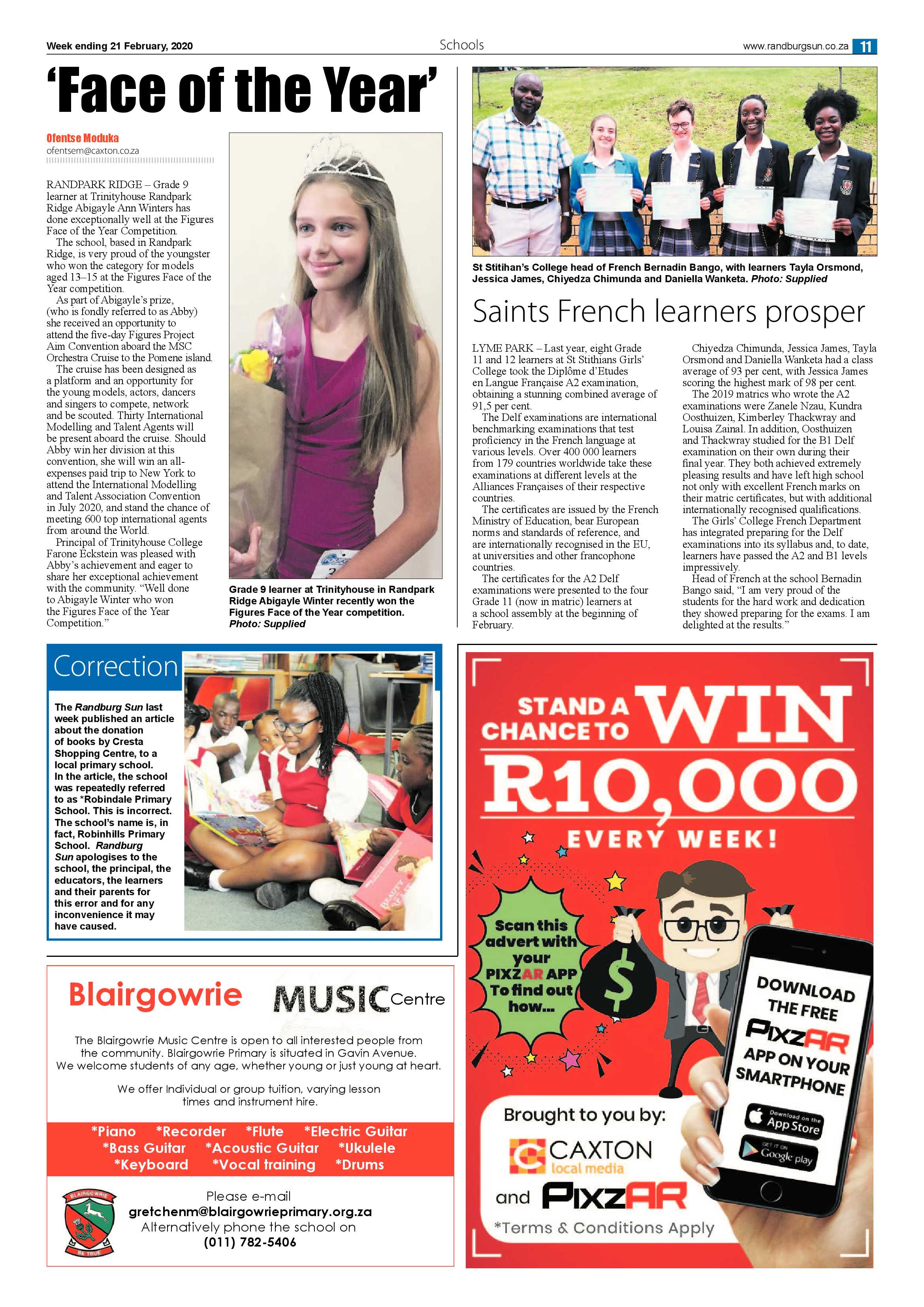Randburg Sun 21 February 2020 page 11