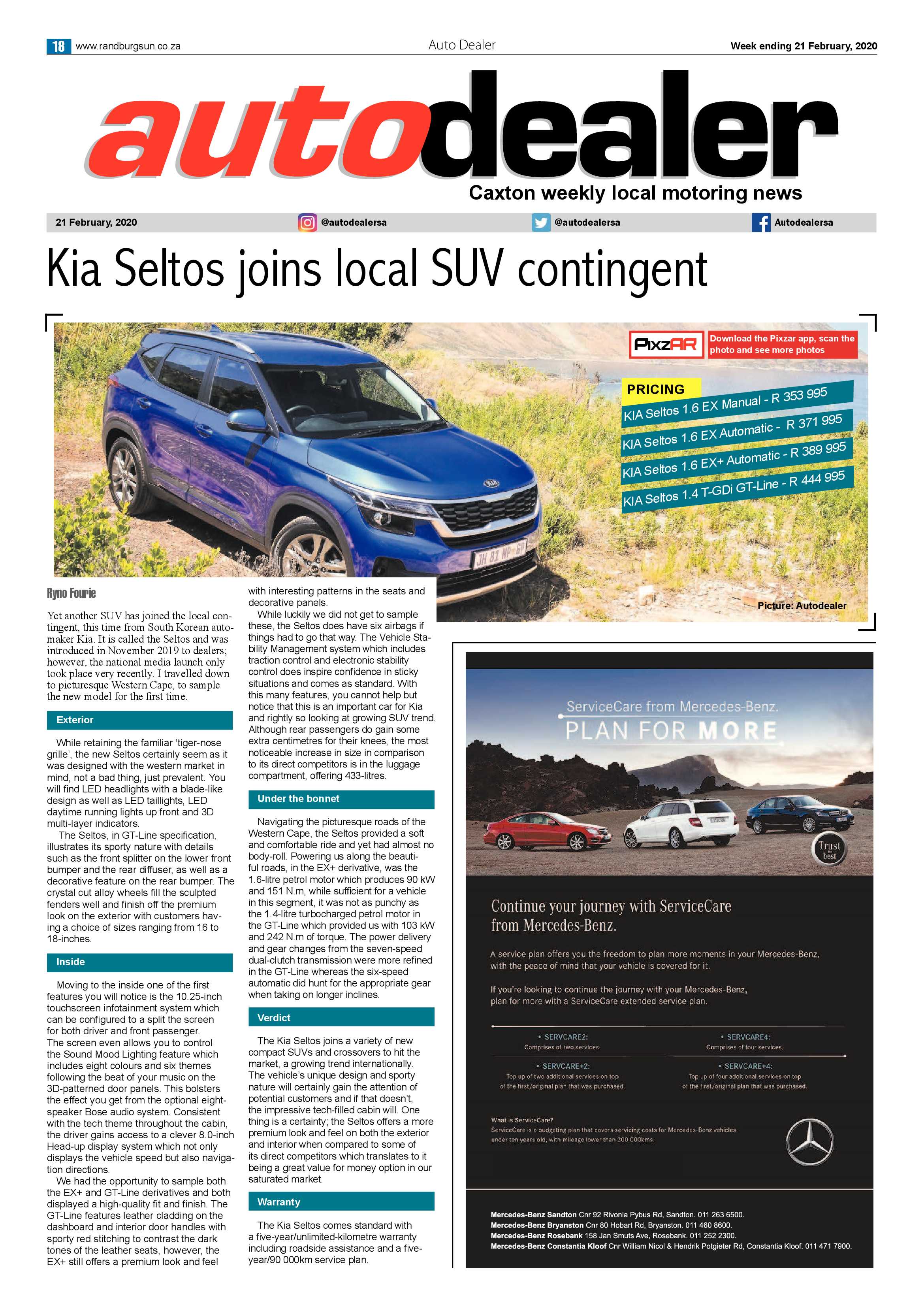 Randburg Sun 21 February 2020 page 18