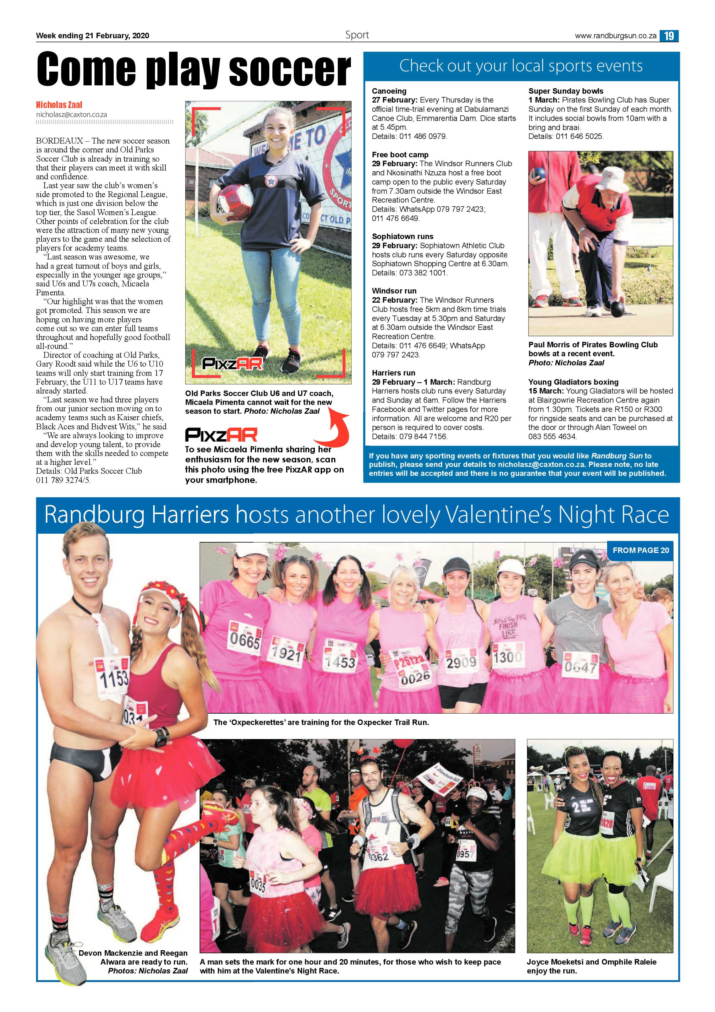 Randburg Sun 21 February 2020 page 19