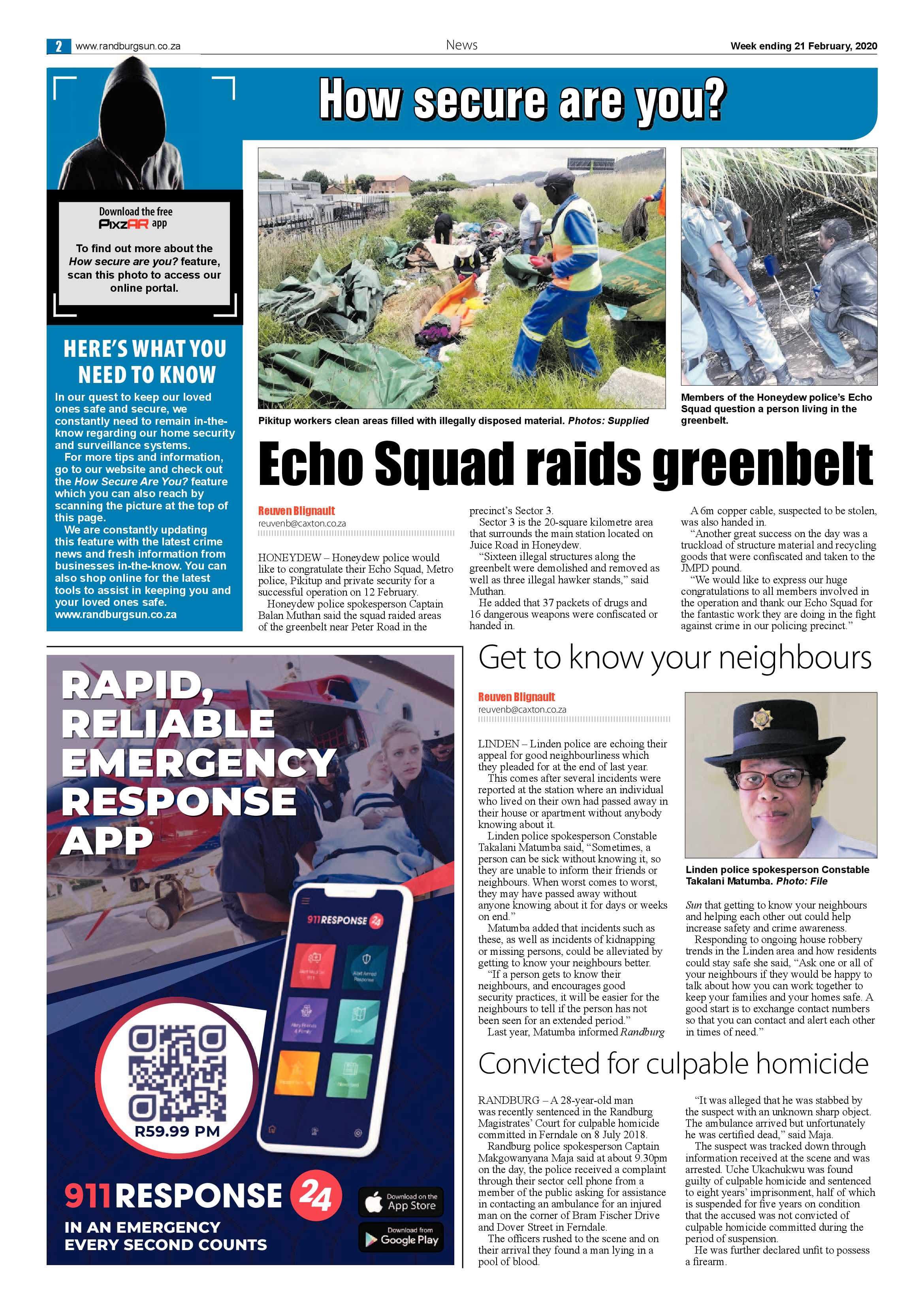 Randburg Sun 21 February 2020 page 2