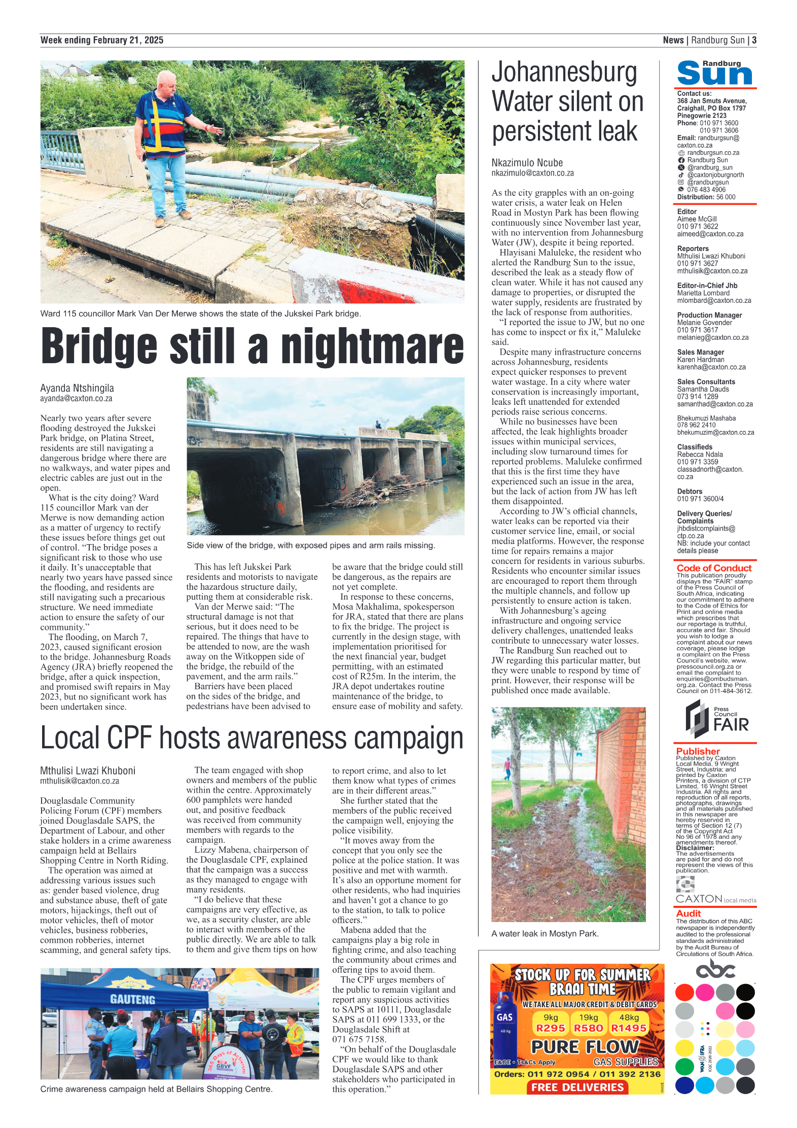Randburg Sun 21 February 2025 page 3