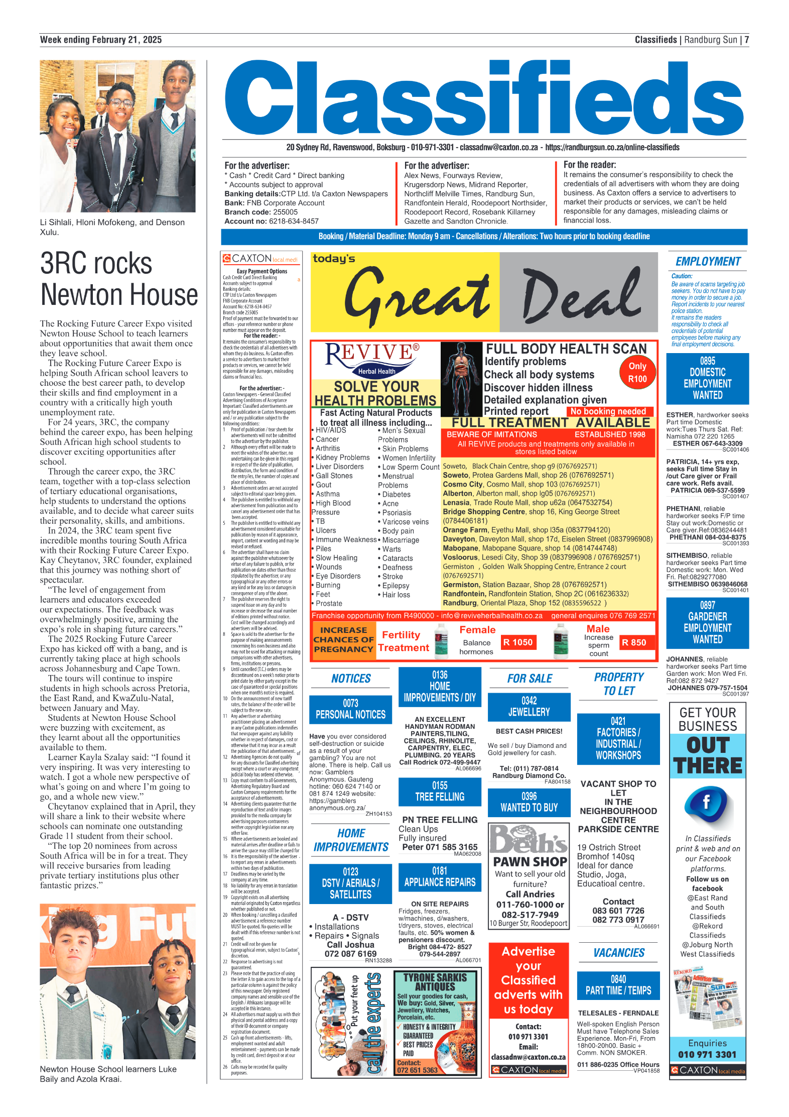 Randburg Sun 21 February 2025 page 7
