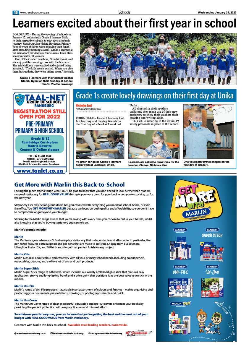 Randburg Sun  21 January 2022 page 10