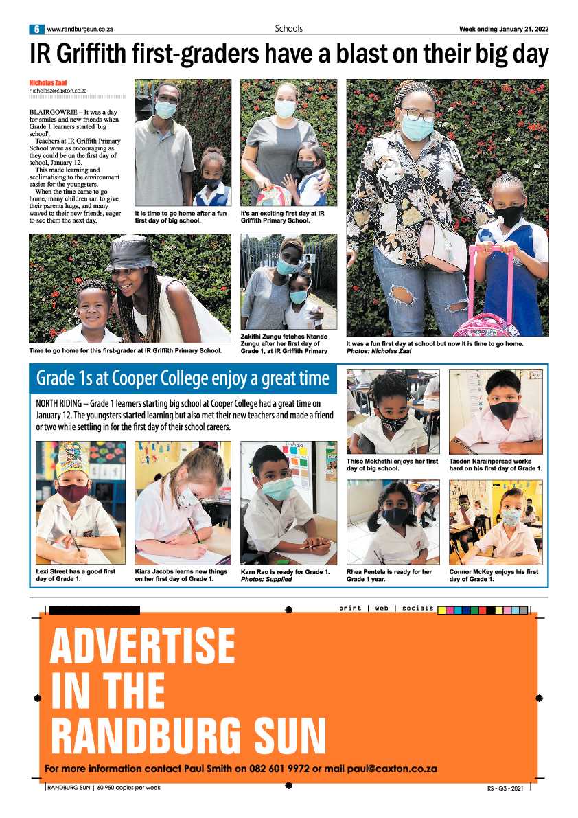 Randburg Sun  21 January 2022 page 6