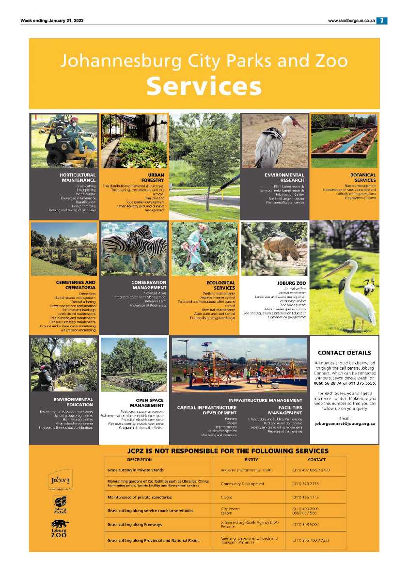 Randburg Sun  21 January 2022 page 7