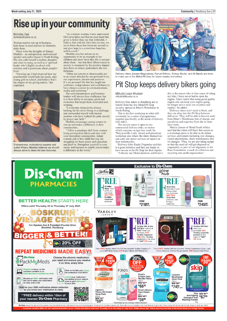 Randburg Sun 21 July 2023 page 11