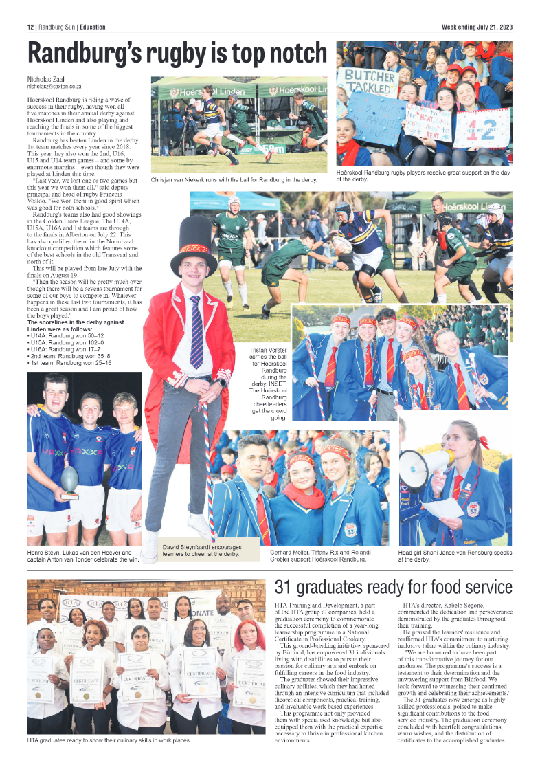 Randburg Sun 21 July 2023 page 12