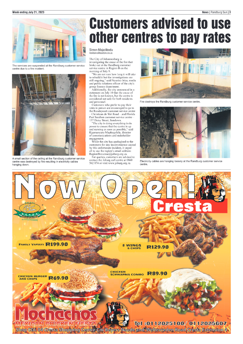 Randburg Sun 21 July 2023 page 3