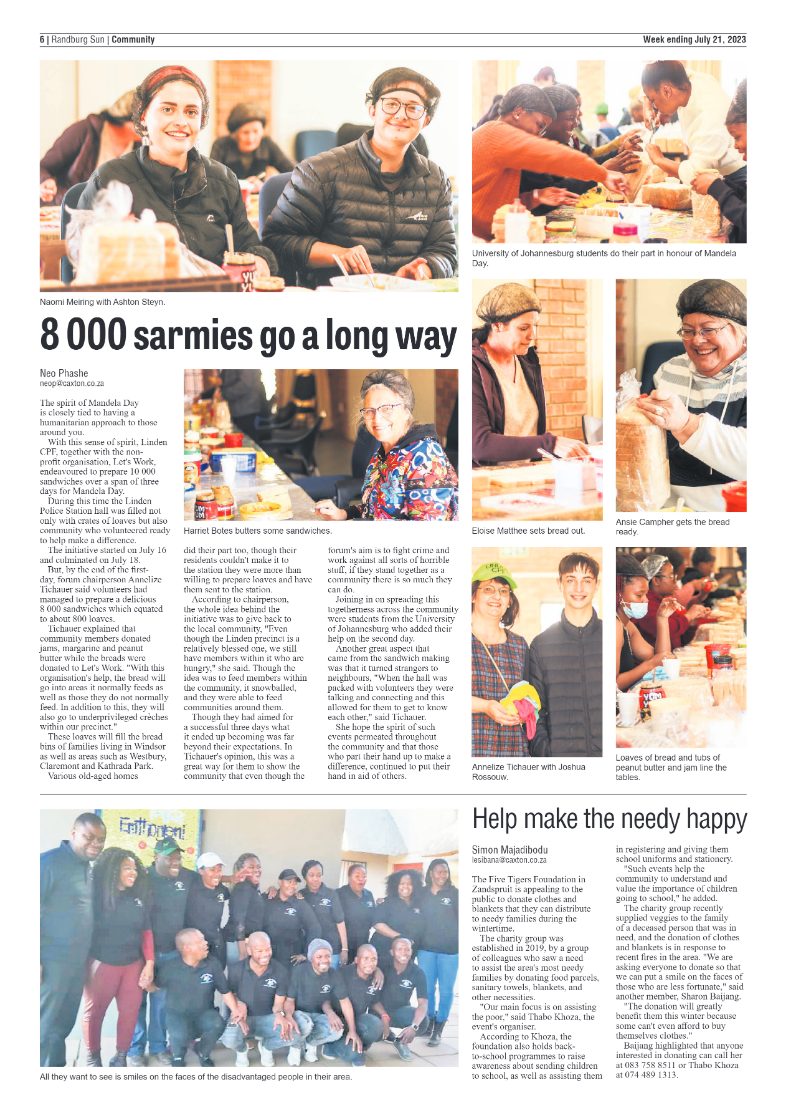 Randburg Sun 21 July 2023 page 6