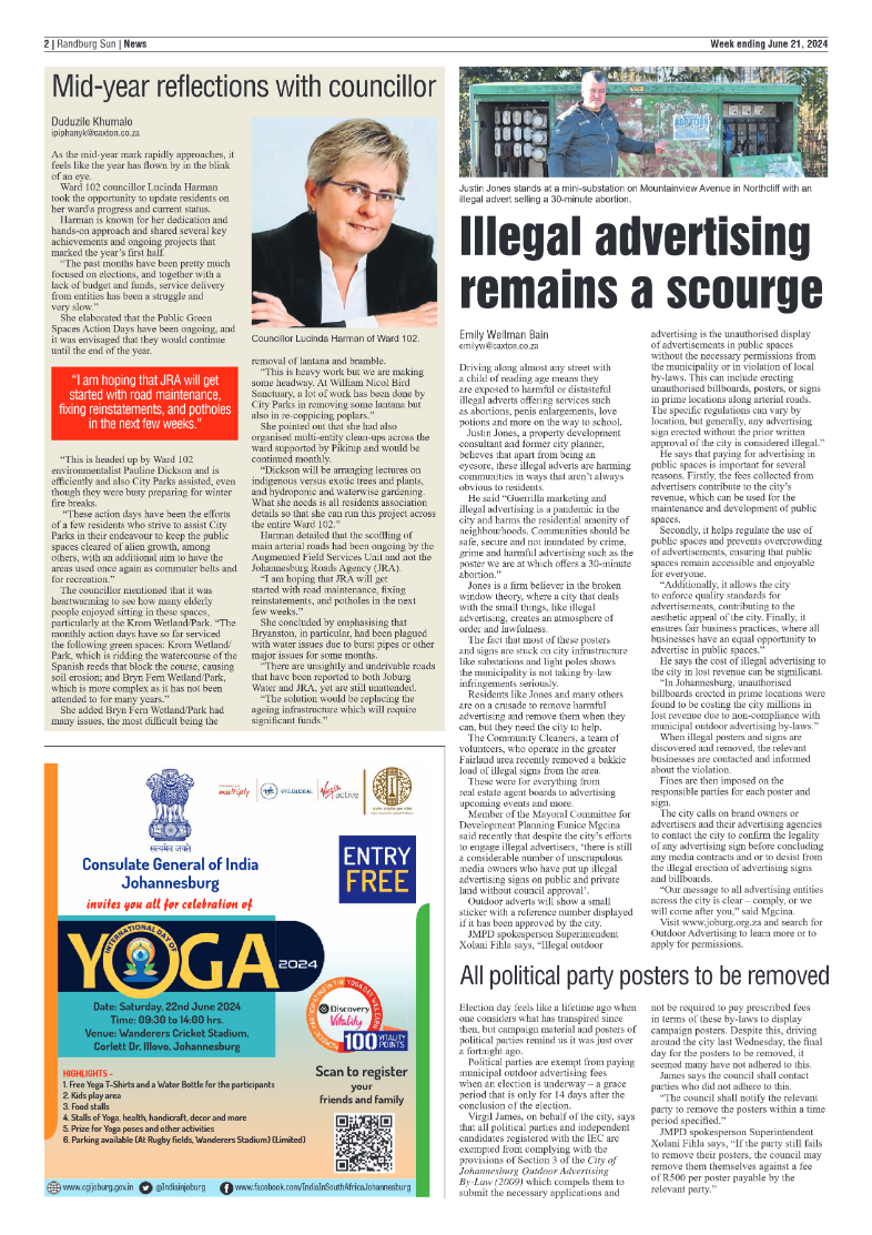 Randburg Sun 21 June 2024 page 2