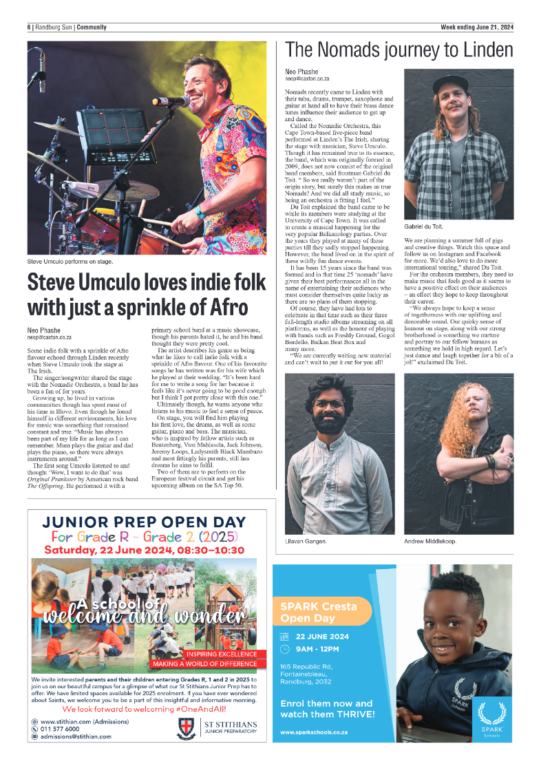 Randburg Sun 21 June 2024 page 6