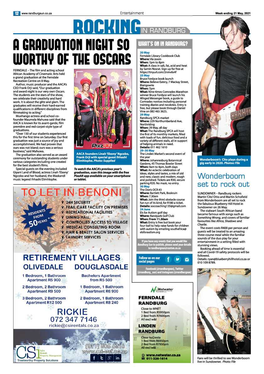 Randburg Sun 21 May 2021 page 12