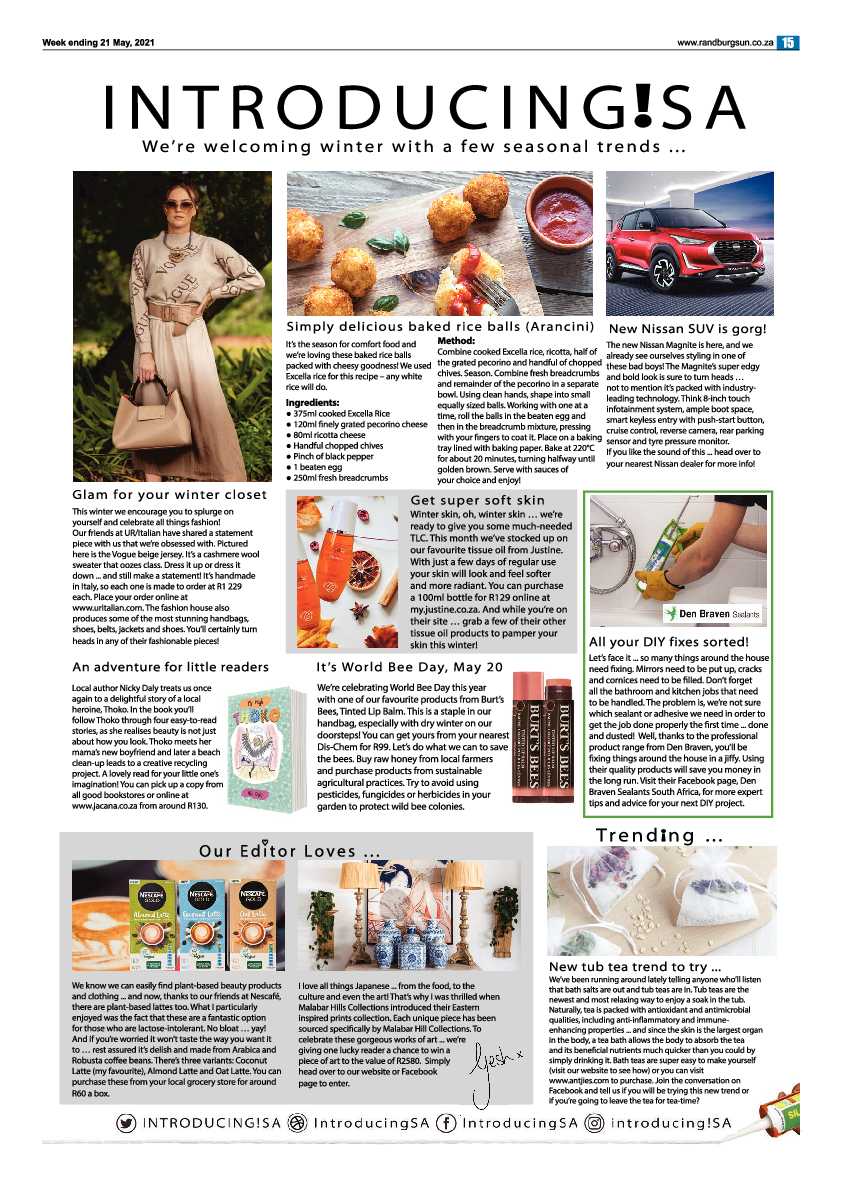 Randburg Sun 21 May 2021 page 15