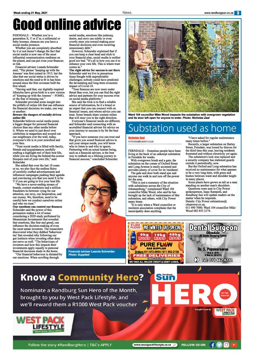 Randburg Sun 21 May 2021 page 3