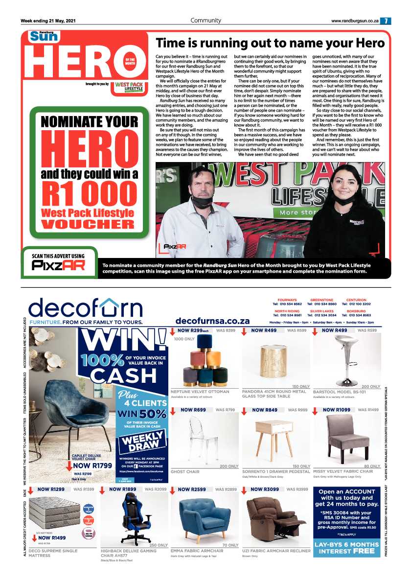 Randburg Sun 21 May 2021 page 7