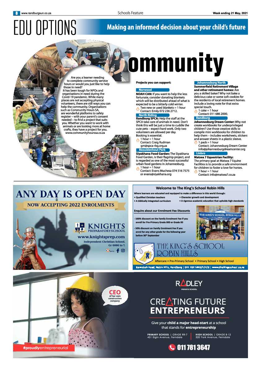 Randburg Sun 21 May 2021 page 8