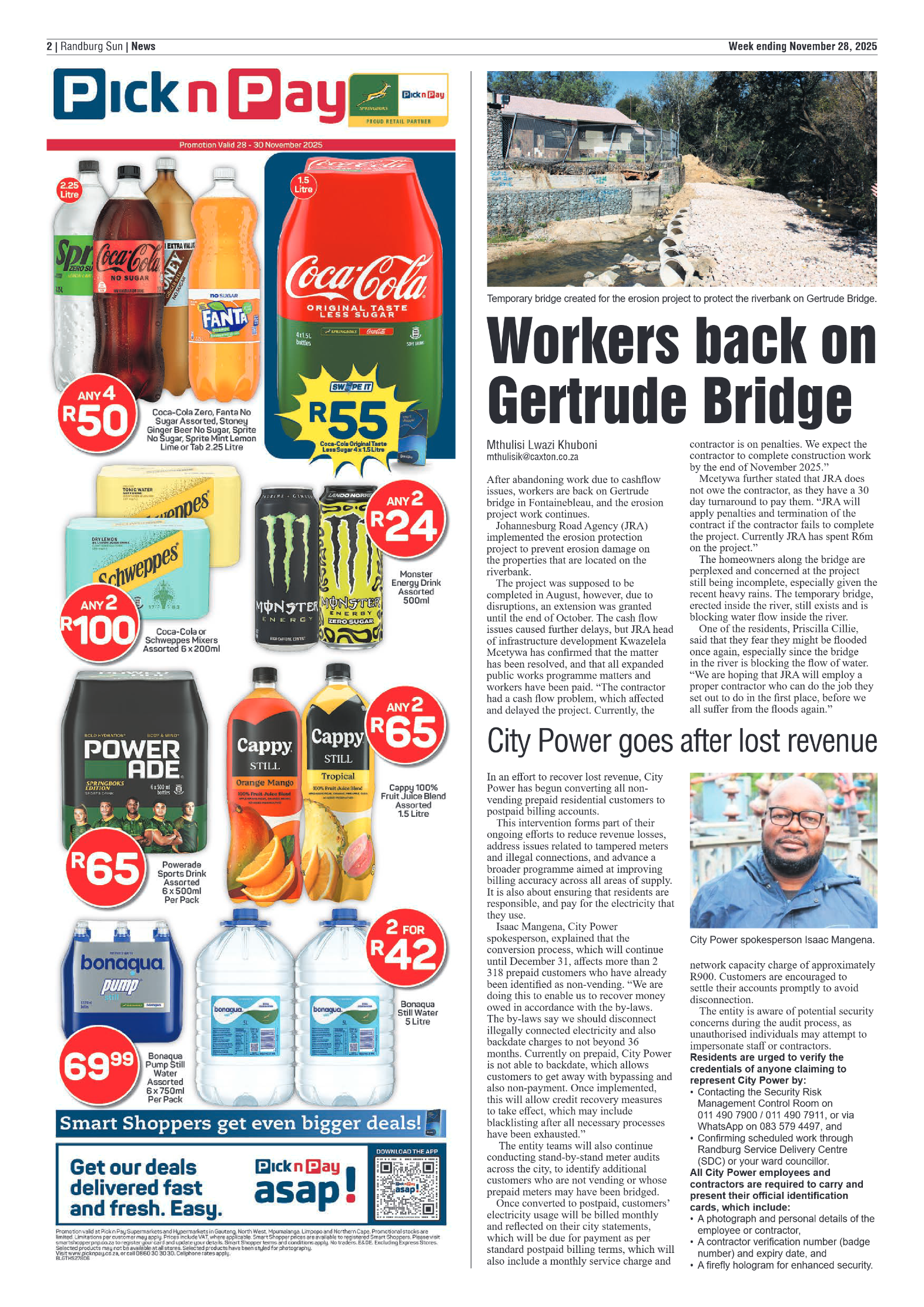 Randburg Sun 28 November 2025 page 4