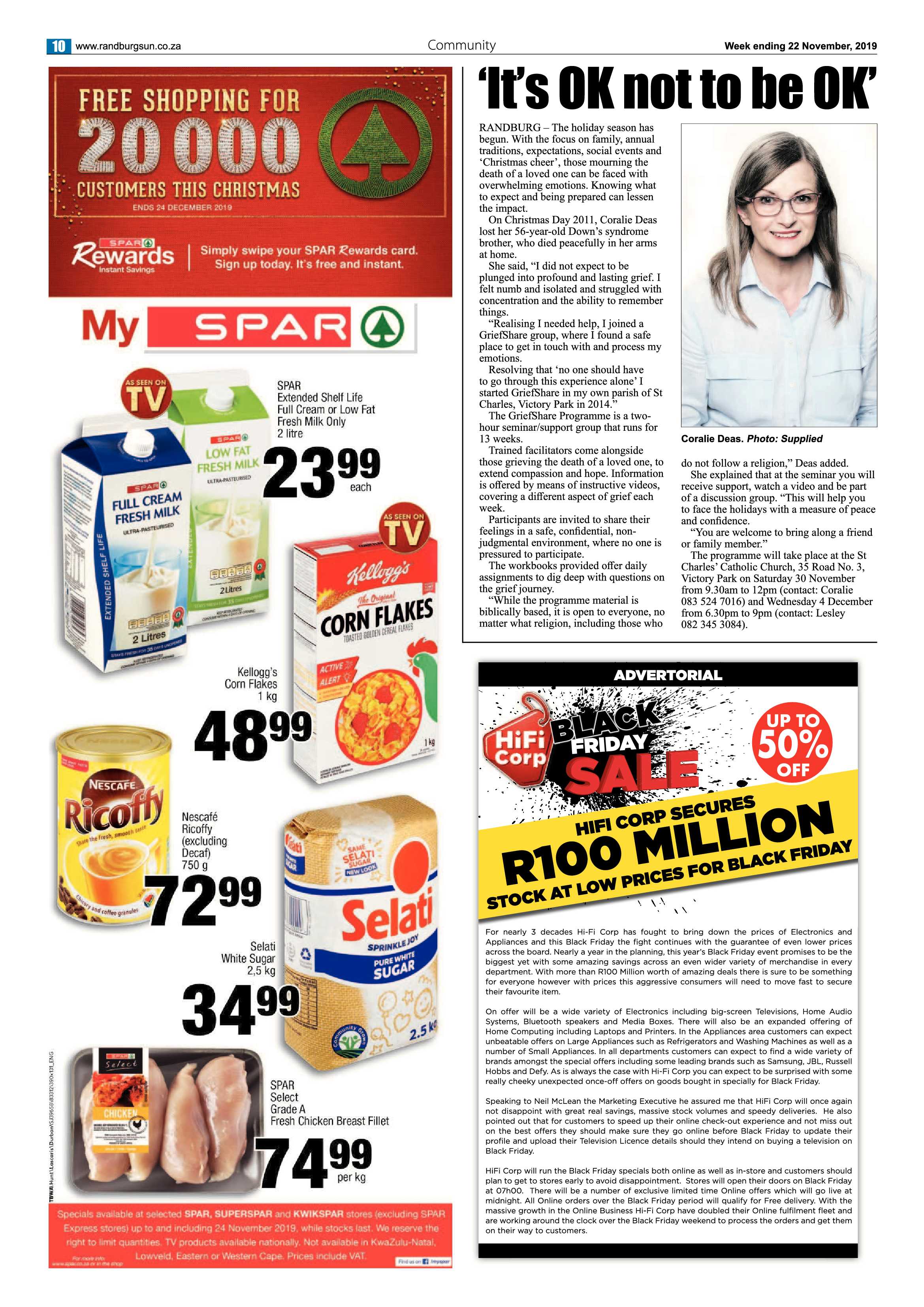 Randburg Sun 21 November, 2019 page 10