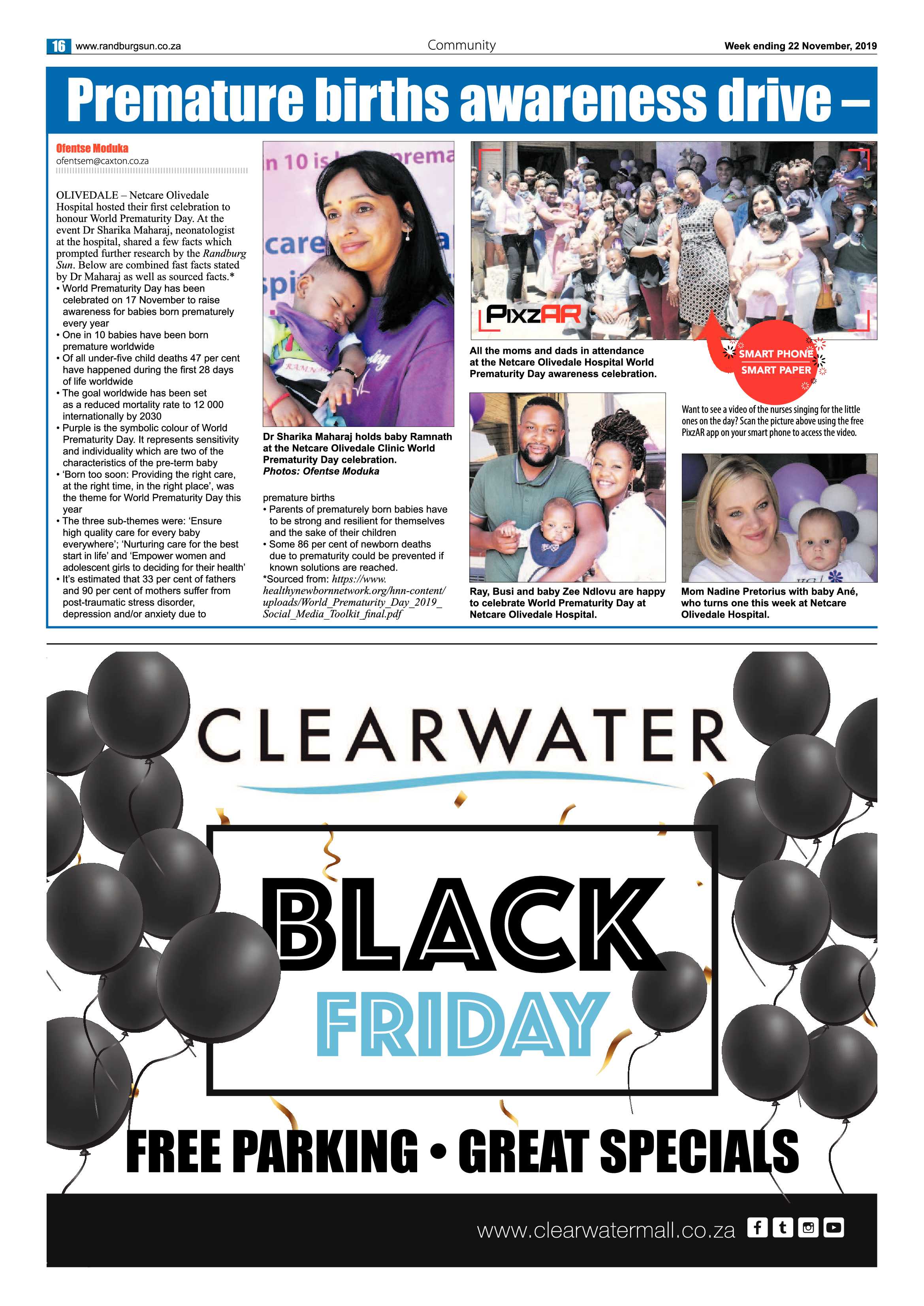 Randburg Sun 21 November, 2019 page 16