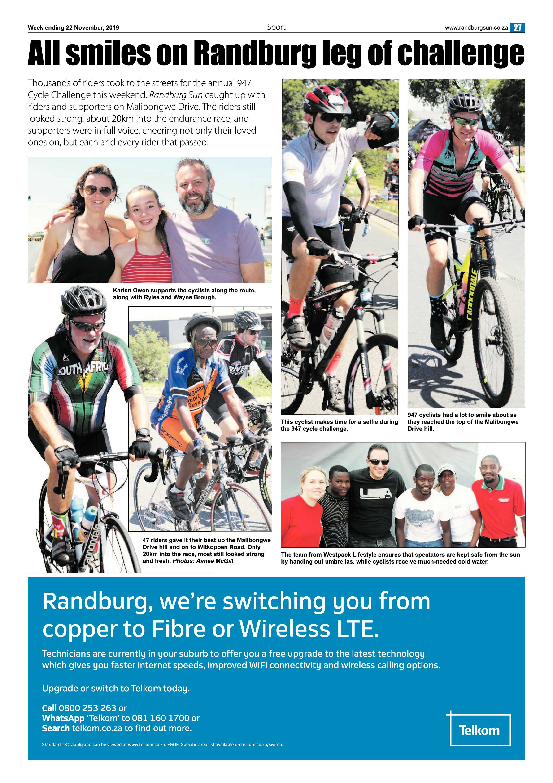 Randburg Sun 21 November, 2019 page 27