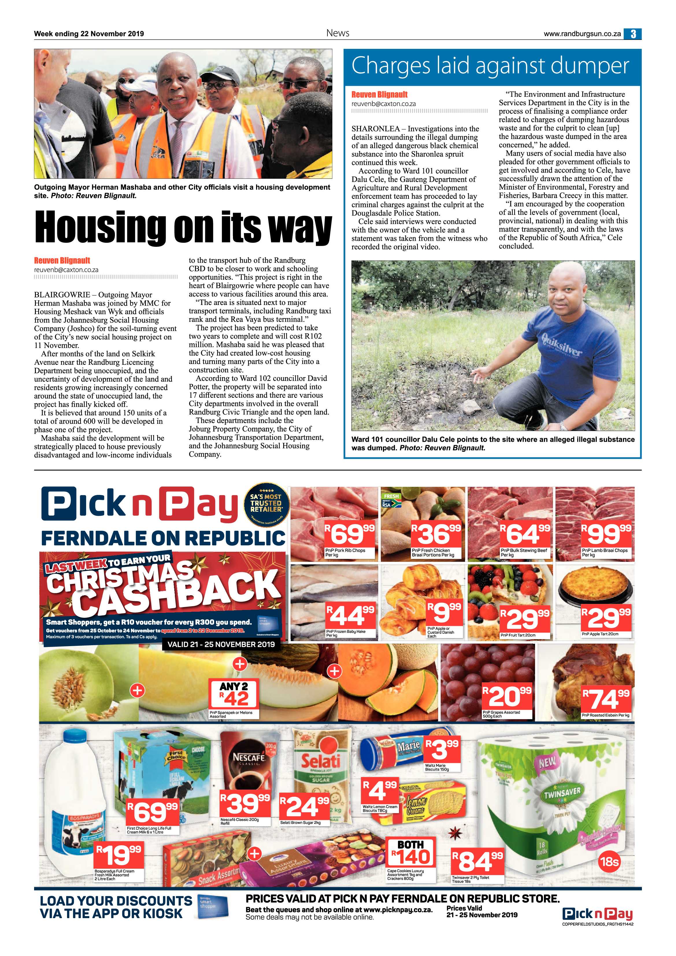 Randburg Sun 21 November, 2019 page 3
