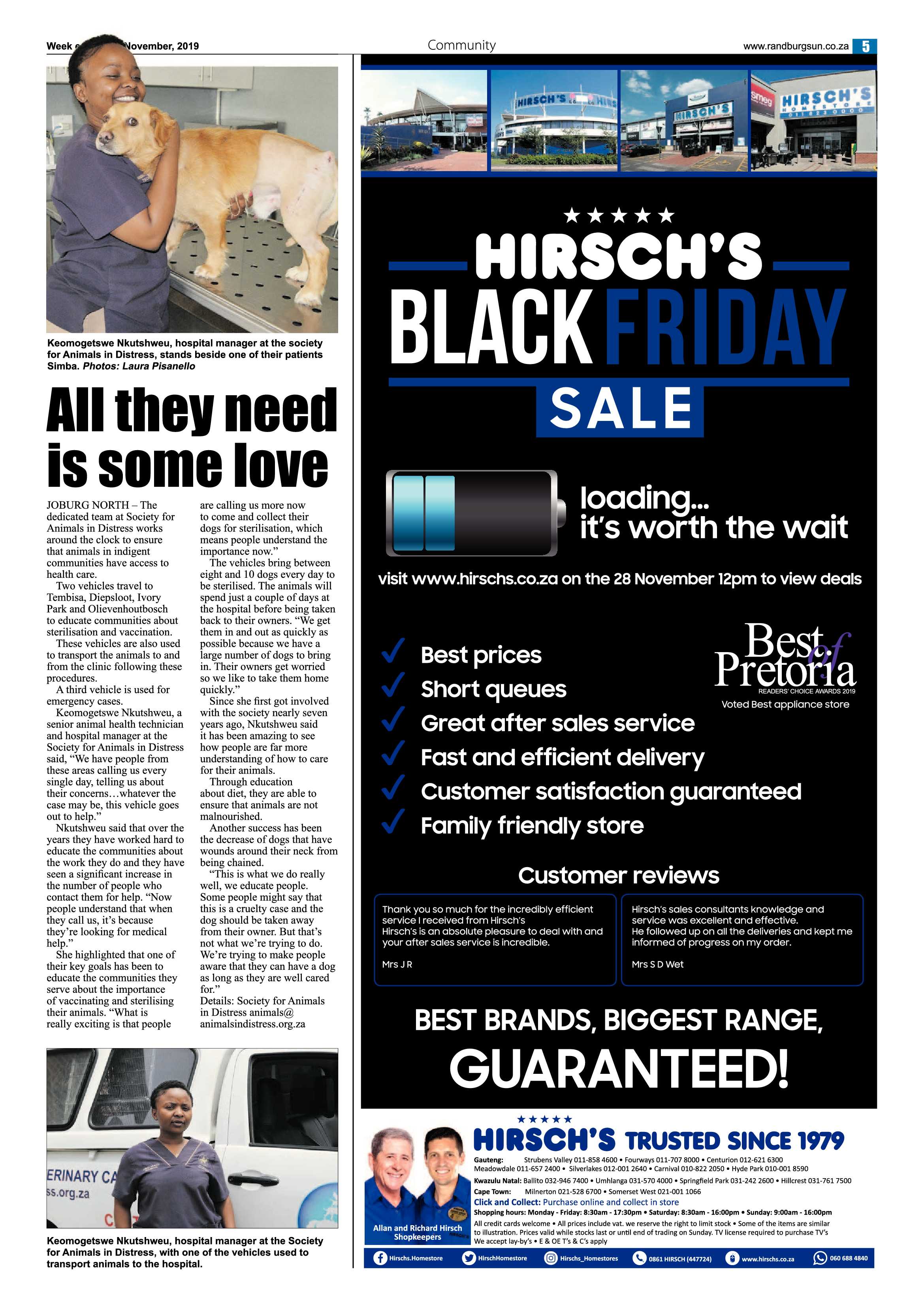 Randburg Sun 21 November, 2019 page 5