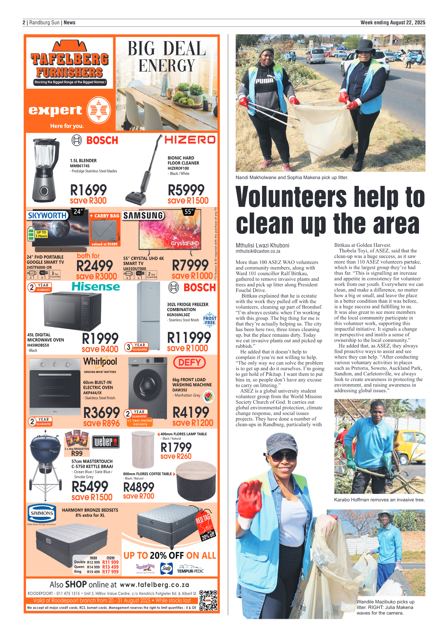 Randburg Sun 22 August 2025 page 2