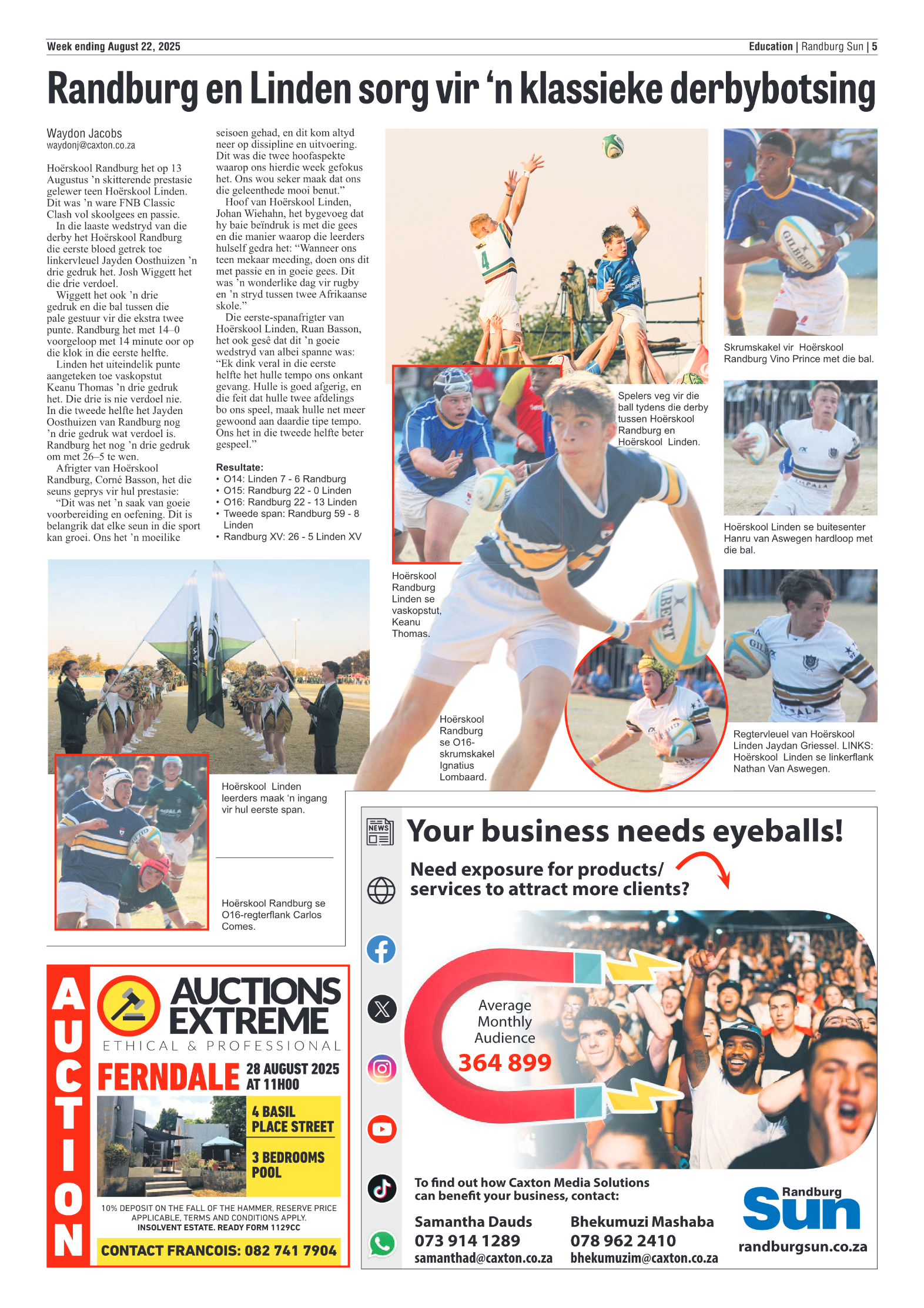 Randburg Sun 22 August 2025 page 5